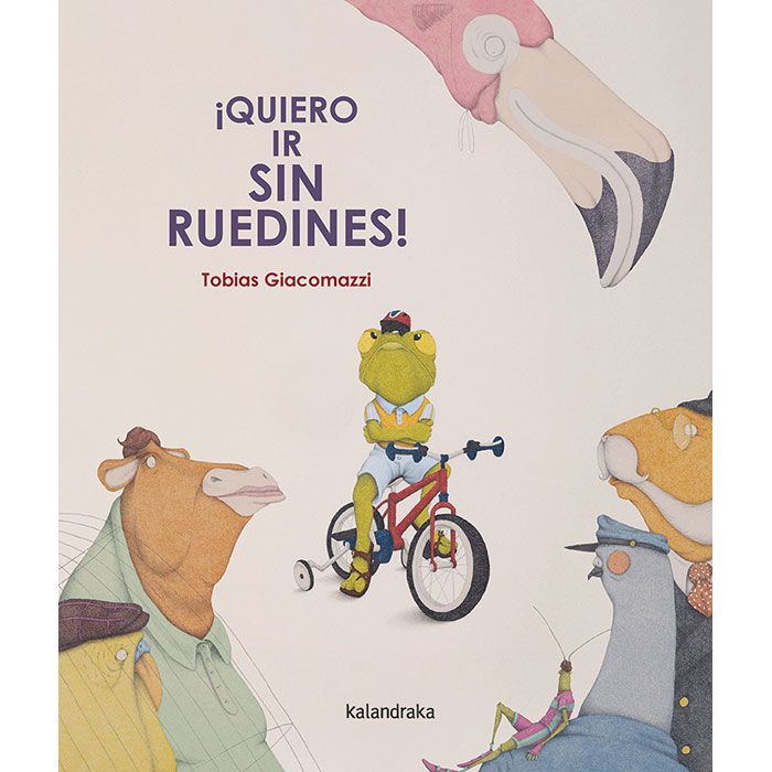¡Quiero ir sin ruedines!