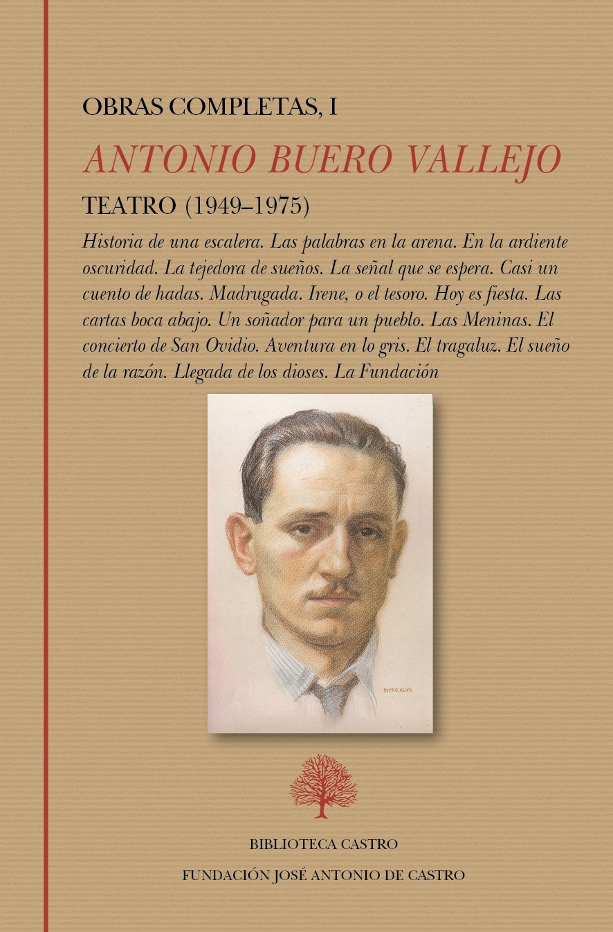Teatro 1949-1975: Historia de una escalera. Las palabras en la arena. En la ardiente oscuridad. La tejedora de sueños. La señal que se espera. Casi un cuento de hadas. Madrugada. Irene, o el tesoro. Hoy es fiesta. Las cartas boca abajo. Un soñador para un pueblo. Las Meninas. El concierto de San Ovidio. Aventura en lo gris. El tragaluz. El sueño de la razón. Llegada de los dioses. La Fundación