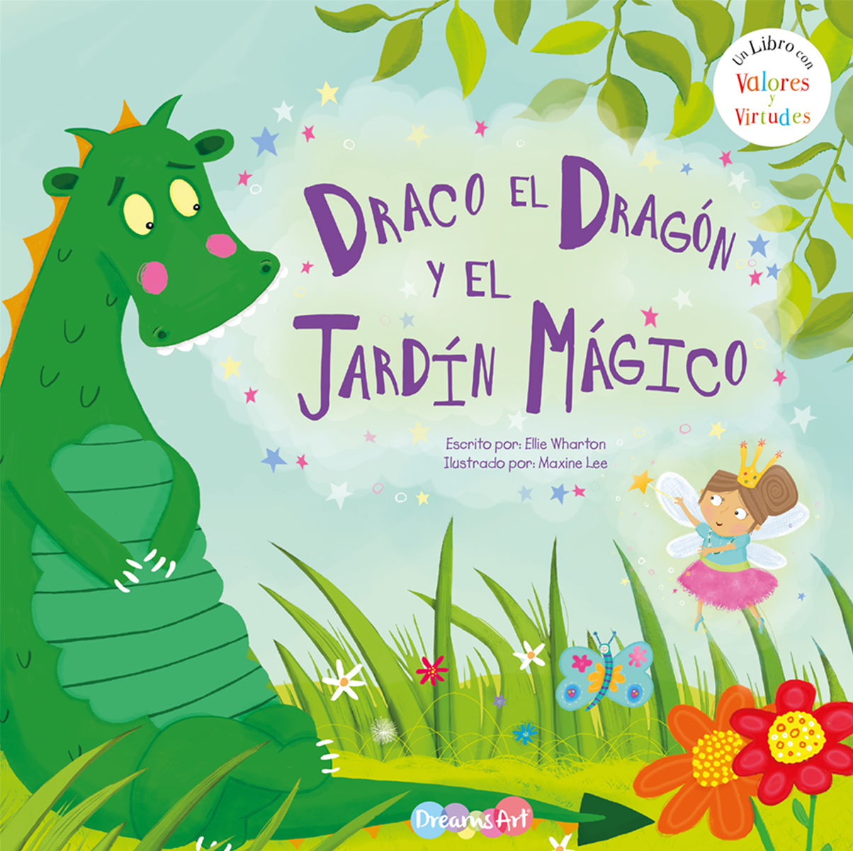 Draco el dragón y el jardín mágico