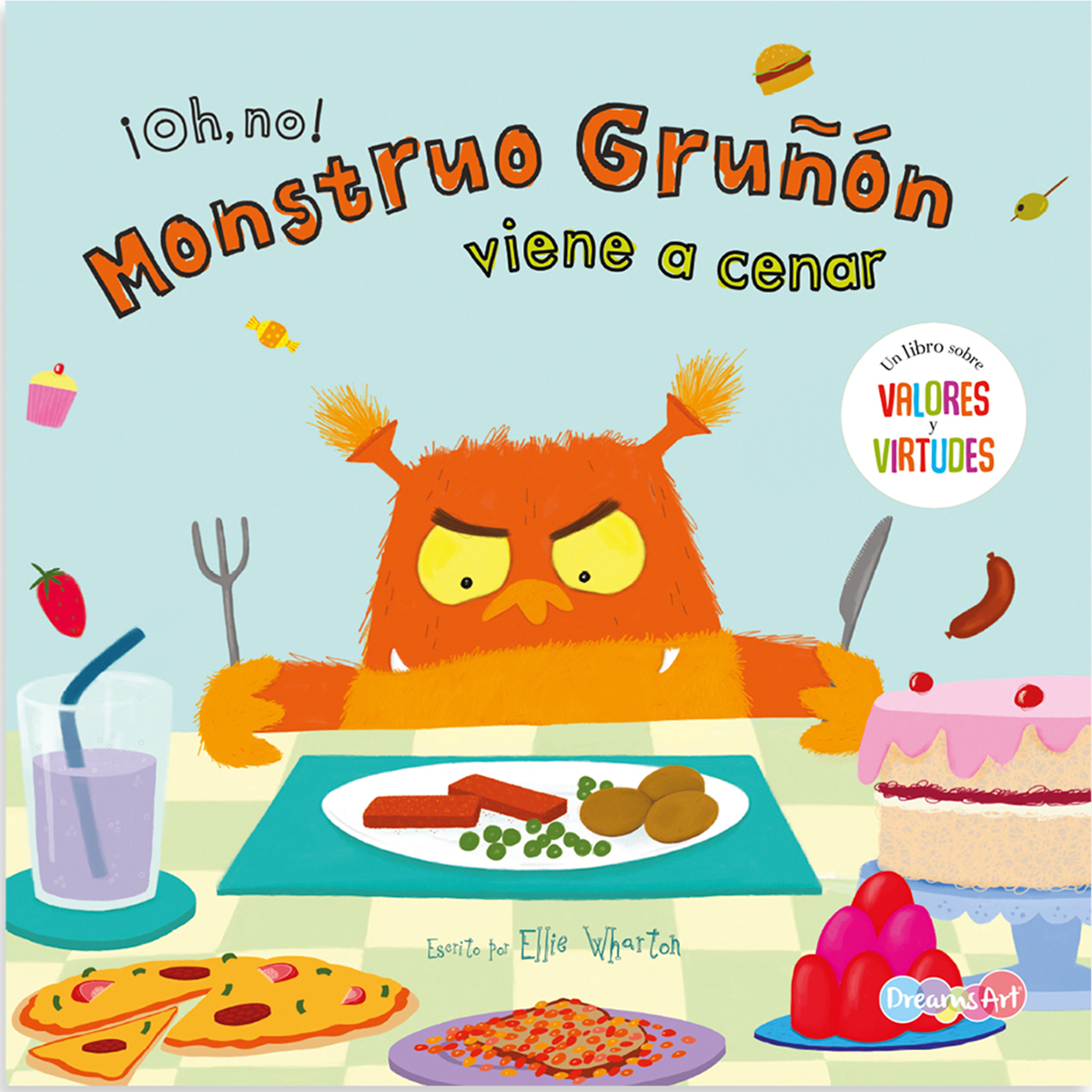 ¡Oh no! Monstruo Gruñón viene a cenar