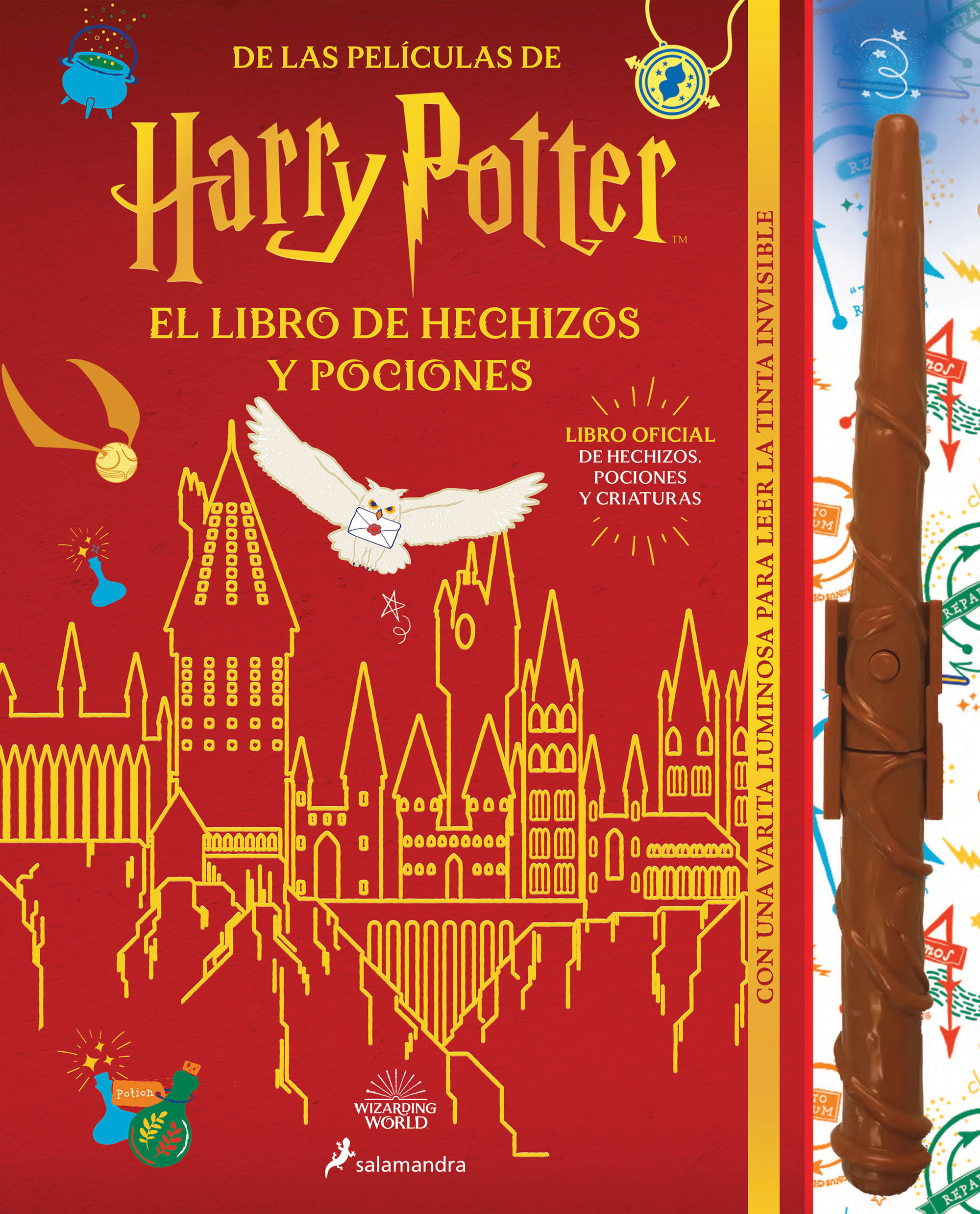 El libro de hechizos y pociones (libro oficial) ( Harry Potter )