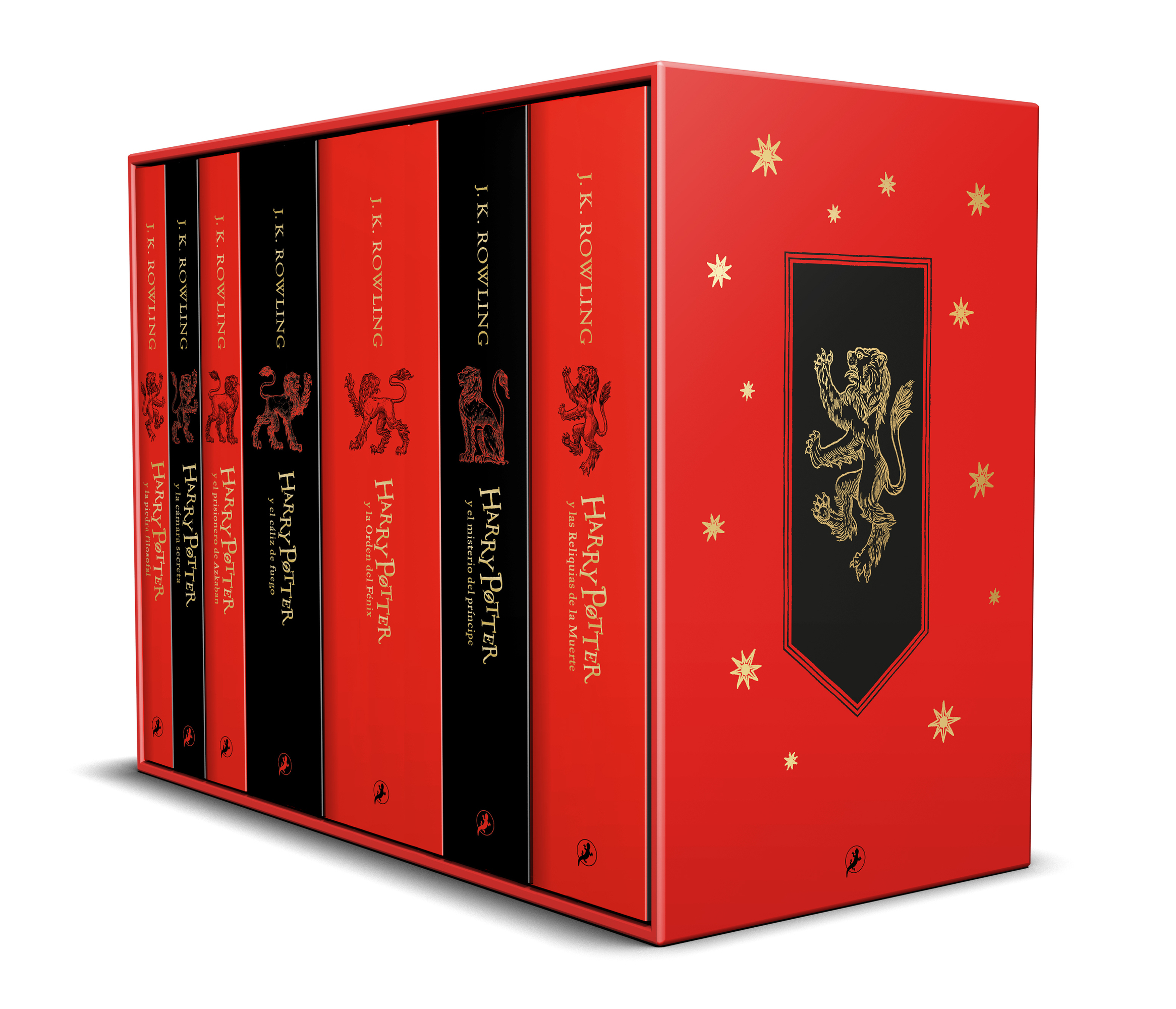 Estuche Harry Potter Gryffindor ( Harry Potter [ediciones de las casas de Hogwarts] 1-7 )