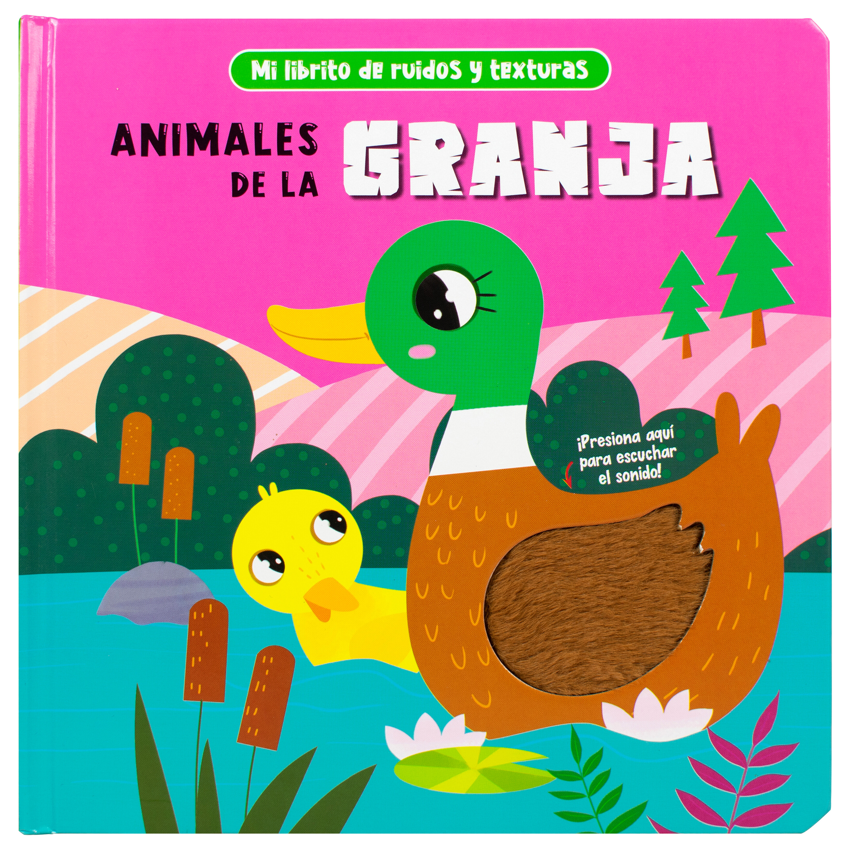 Cuento infantil: Mi librito de ruidos y texturas: Animales de la granja