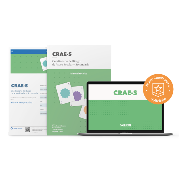 CRAE-S. Cuestionario de Riesgo de Acoso Escolar- Secundaria. Evaluación del bienestar socioemocional  y prevención del acoso escolar