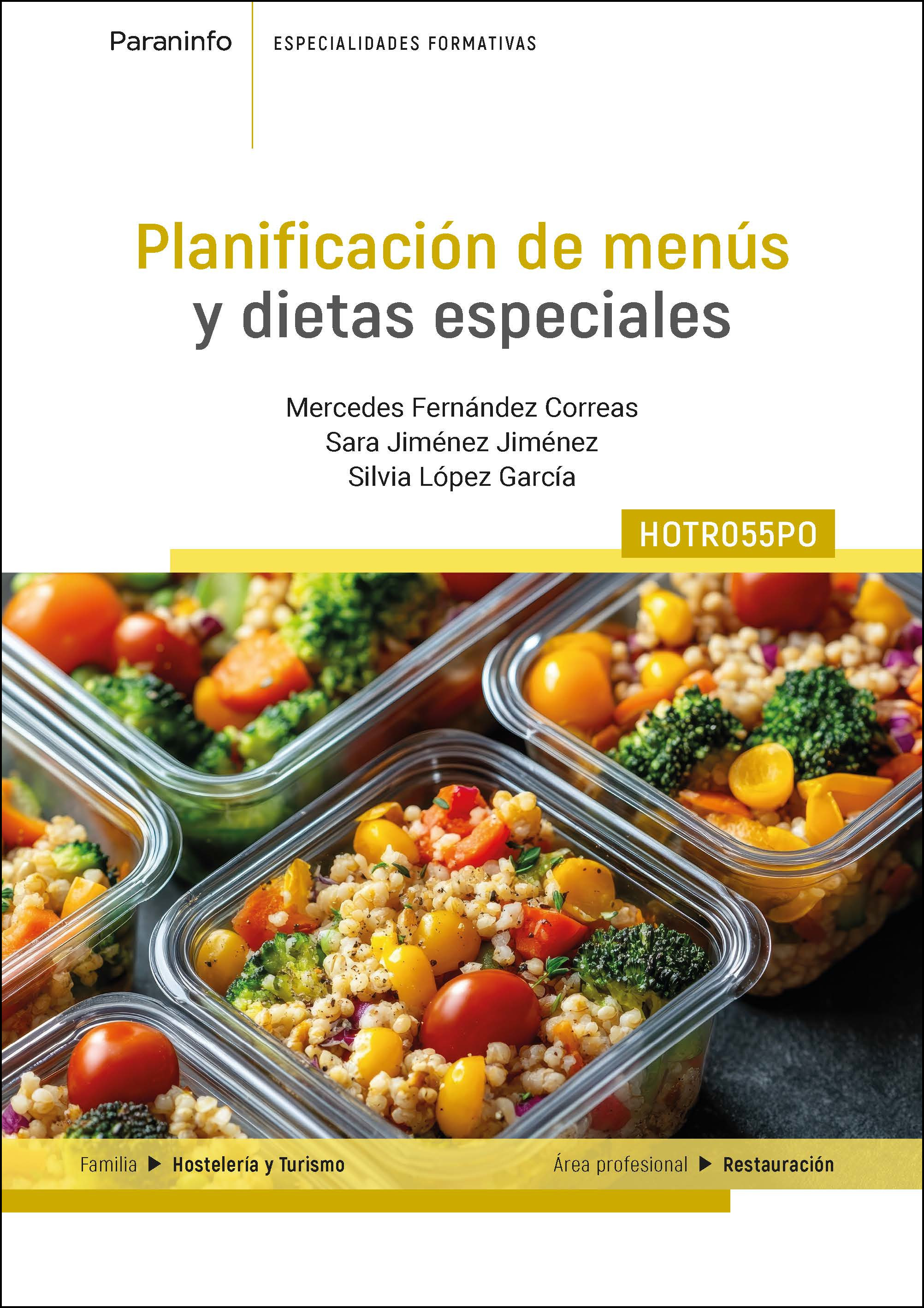 Planificación de menús y dietas especiales