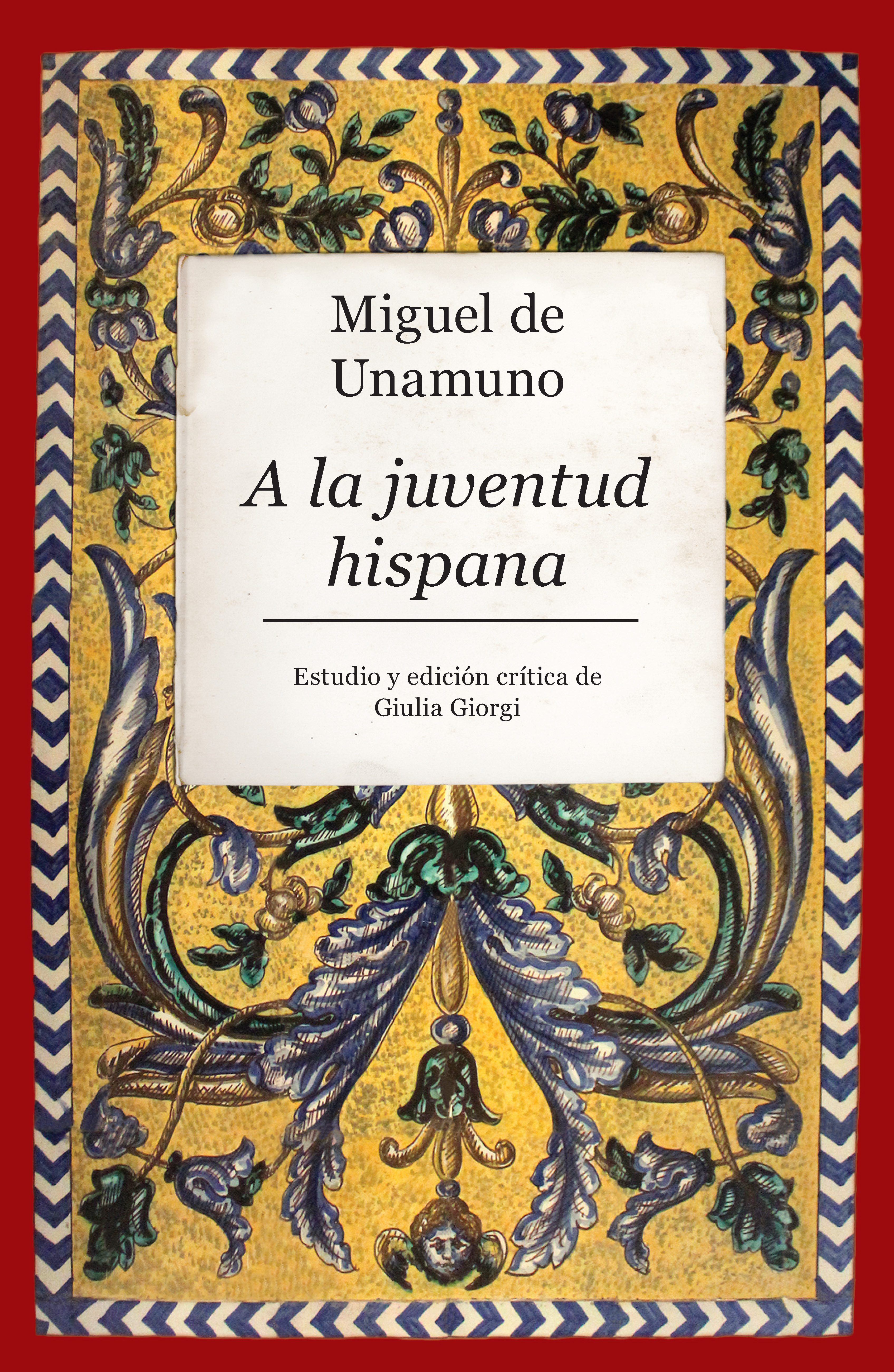 Miguel de Unamuno. A la juventud hispana