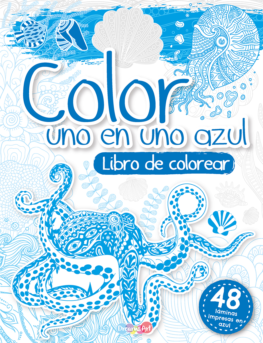 Color uno en uno: Azul