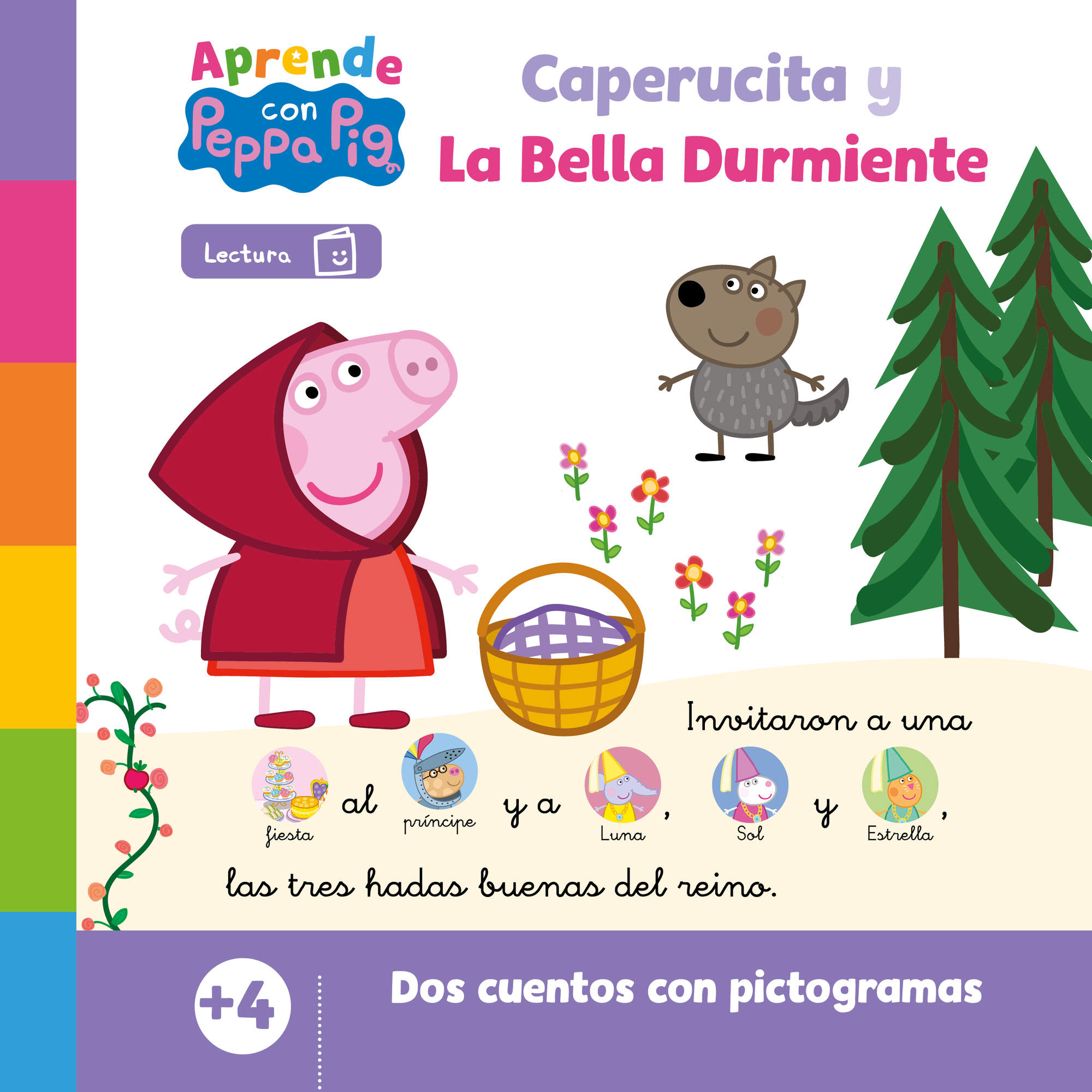 Aprende con Peppa Pig - Caperucita y La bella durmiente