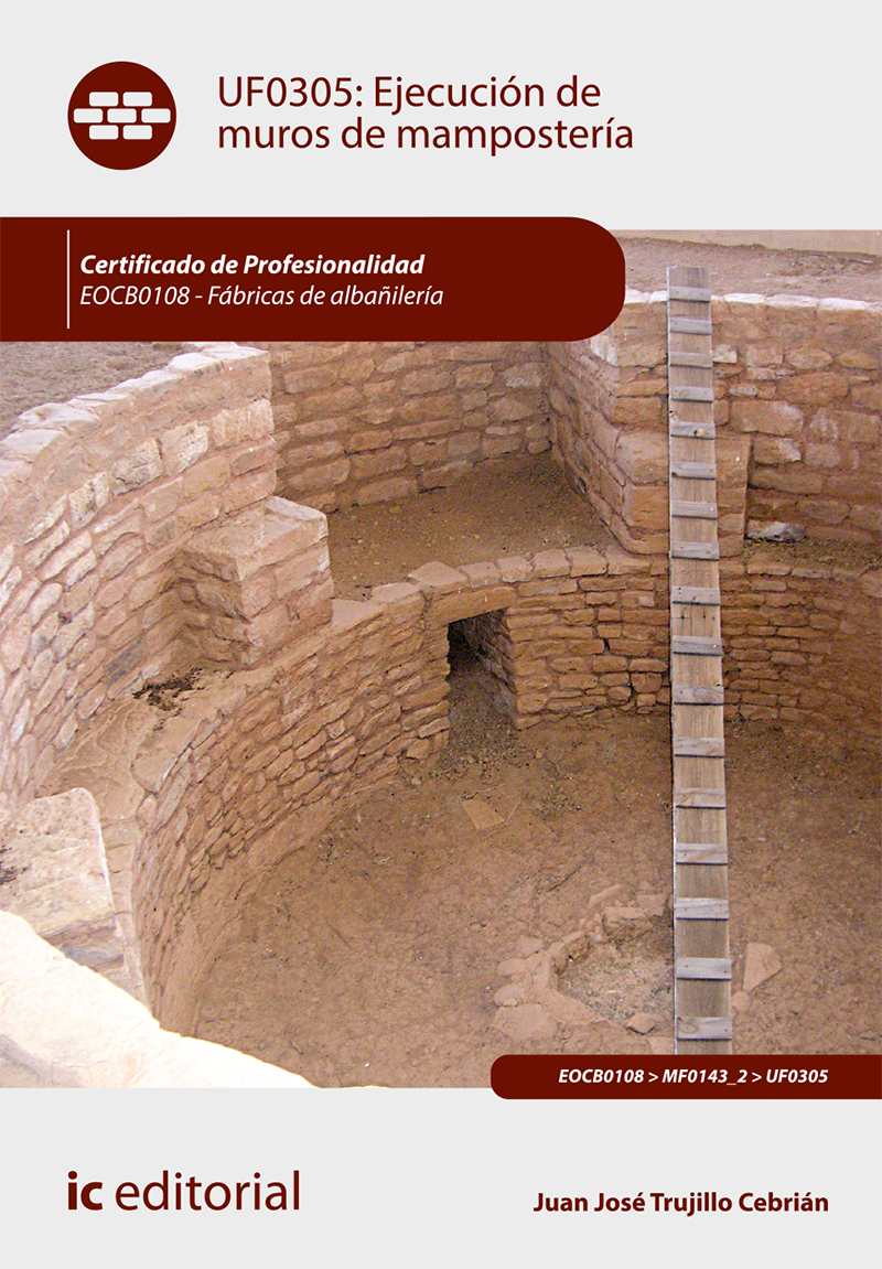 Ejecución de muros de mampostería. EOCB0108 - Fábricas de albañilería