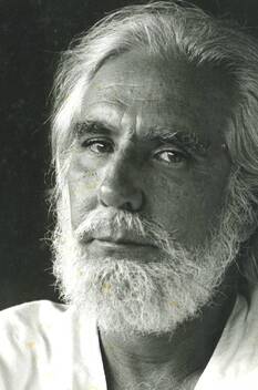 Ernesto Cardenal (foto cedida por Fundación Banco Santander).