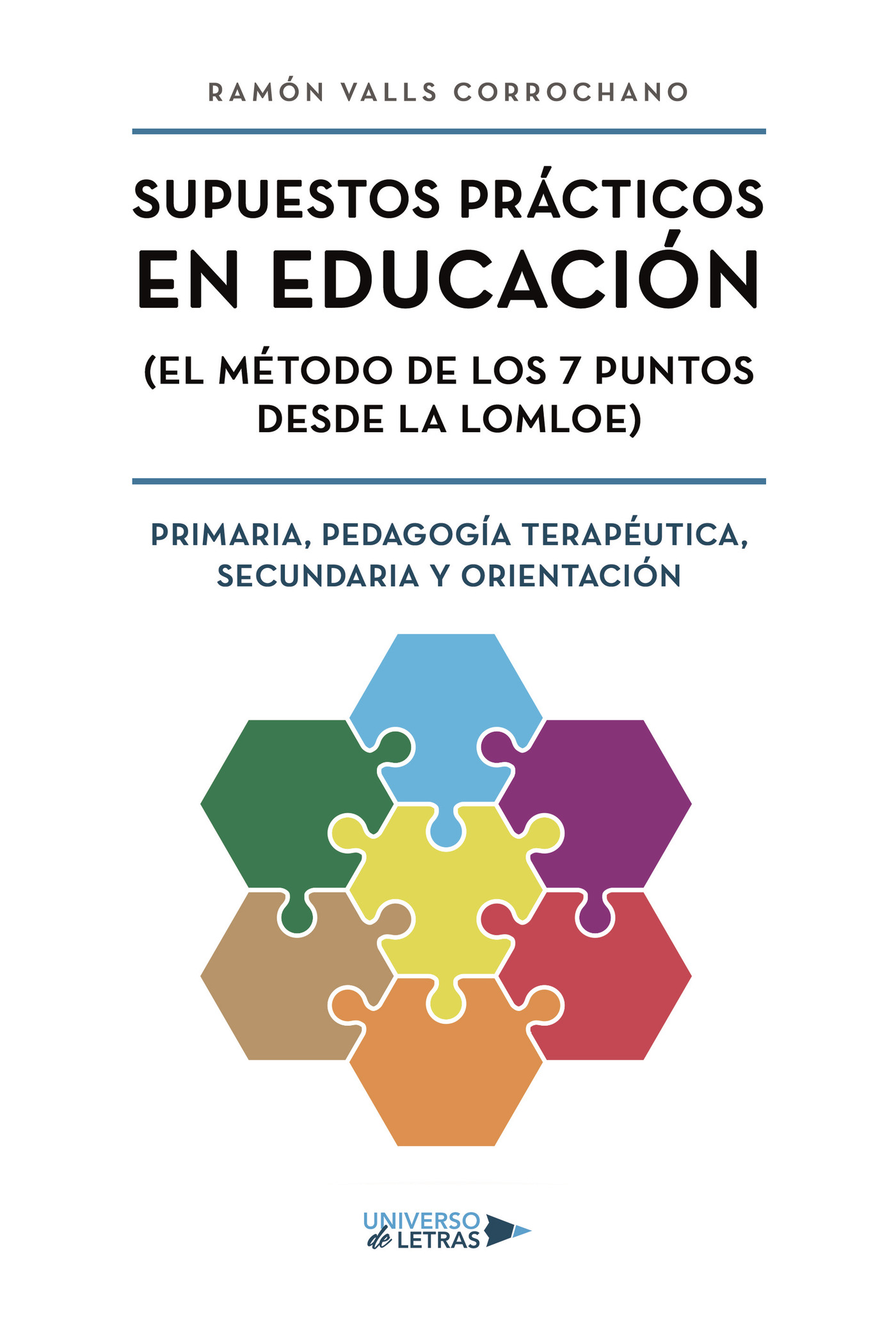 Supuestos Prácticos en Educación (El método de los 7 puntos desde la LOMLOE) Primaria, Pedagogía Terapéutica, Secundaria y Orientación