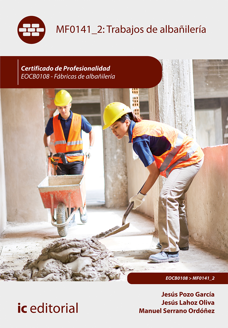 Trabajos de albañilería. EOCB0108 - Fábricas de albañilería