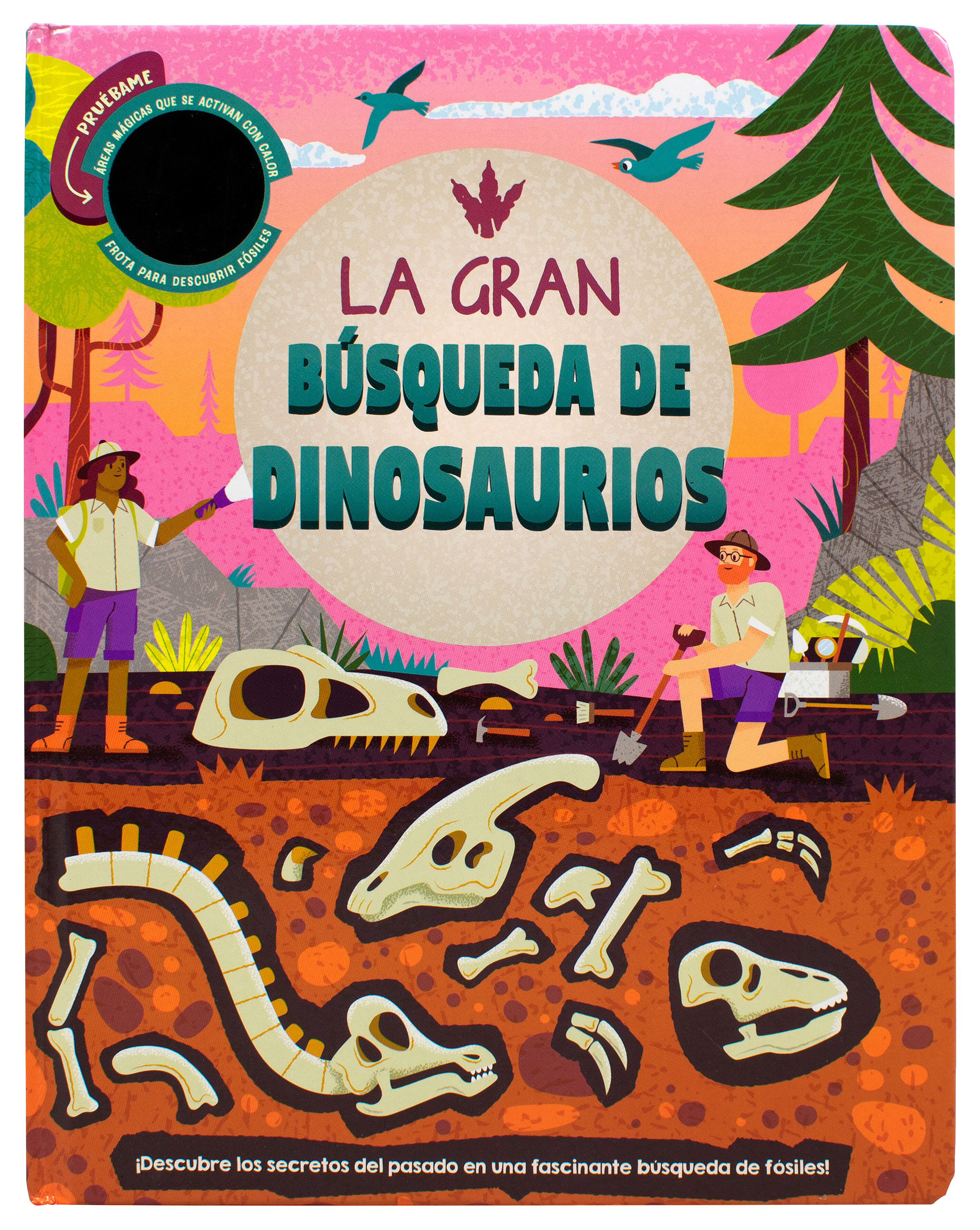 Libro infantil: La gran búsqueda de dinosaurios