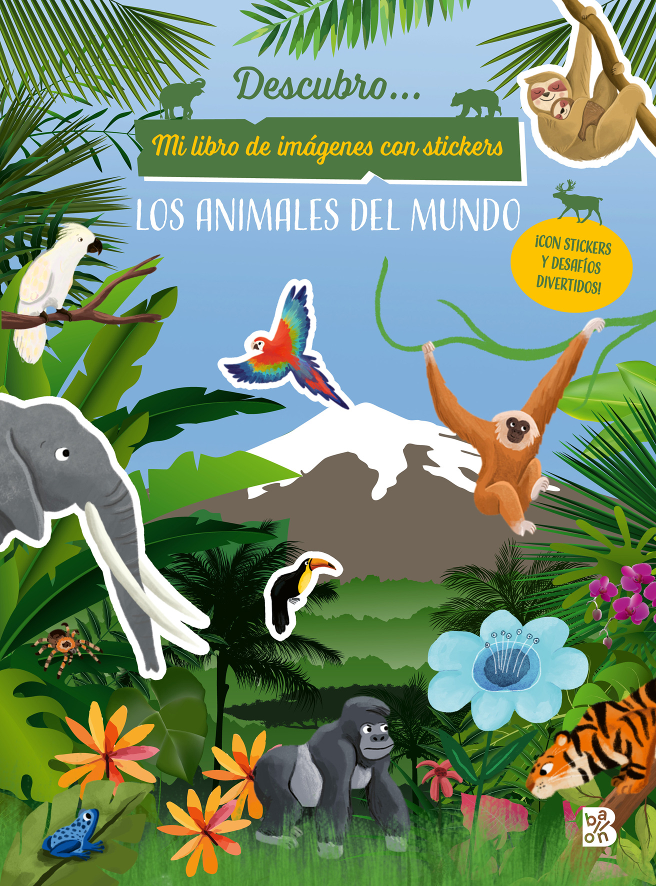 DESCUBRO LOS ANIMALES DEL MUNDO - STICKERS