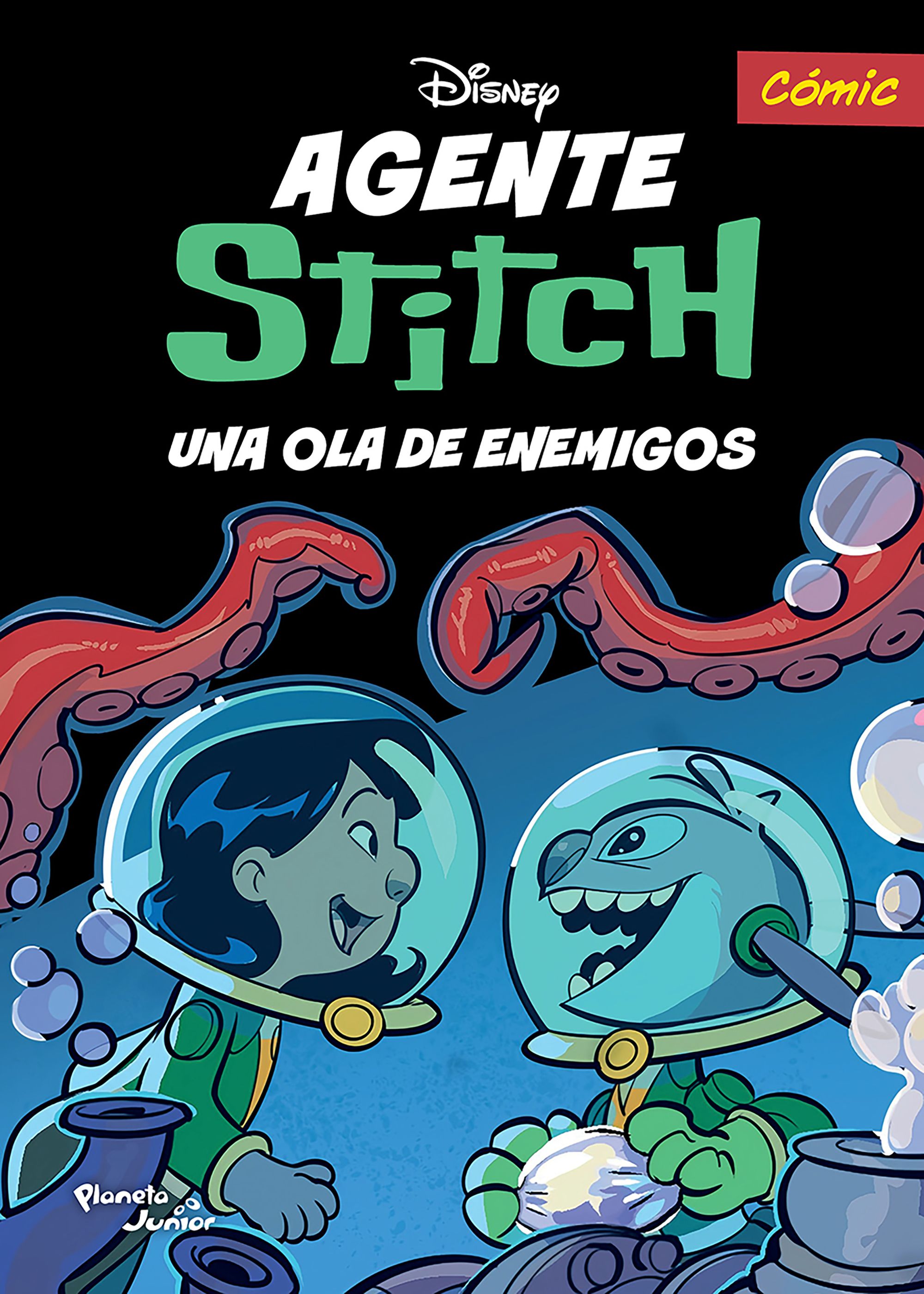 Agente Stitch. Una ola de enemigos