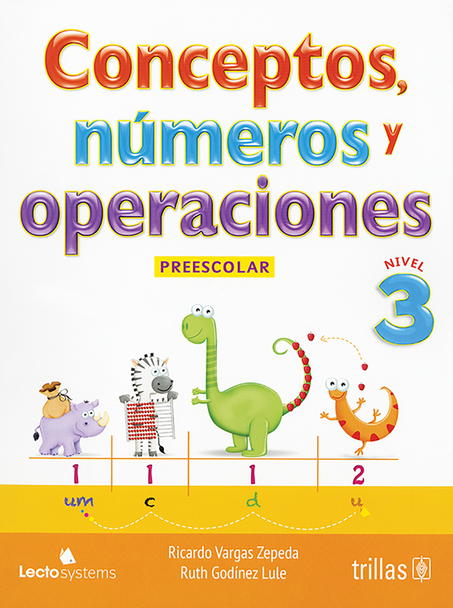 Conceptos, números y operaciones 3 (Preescolar)