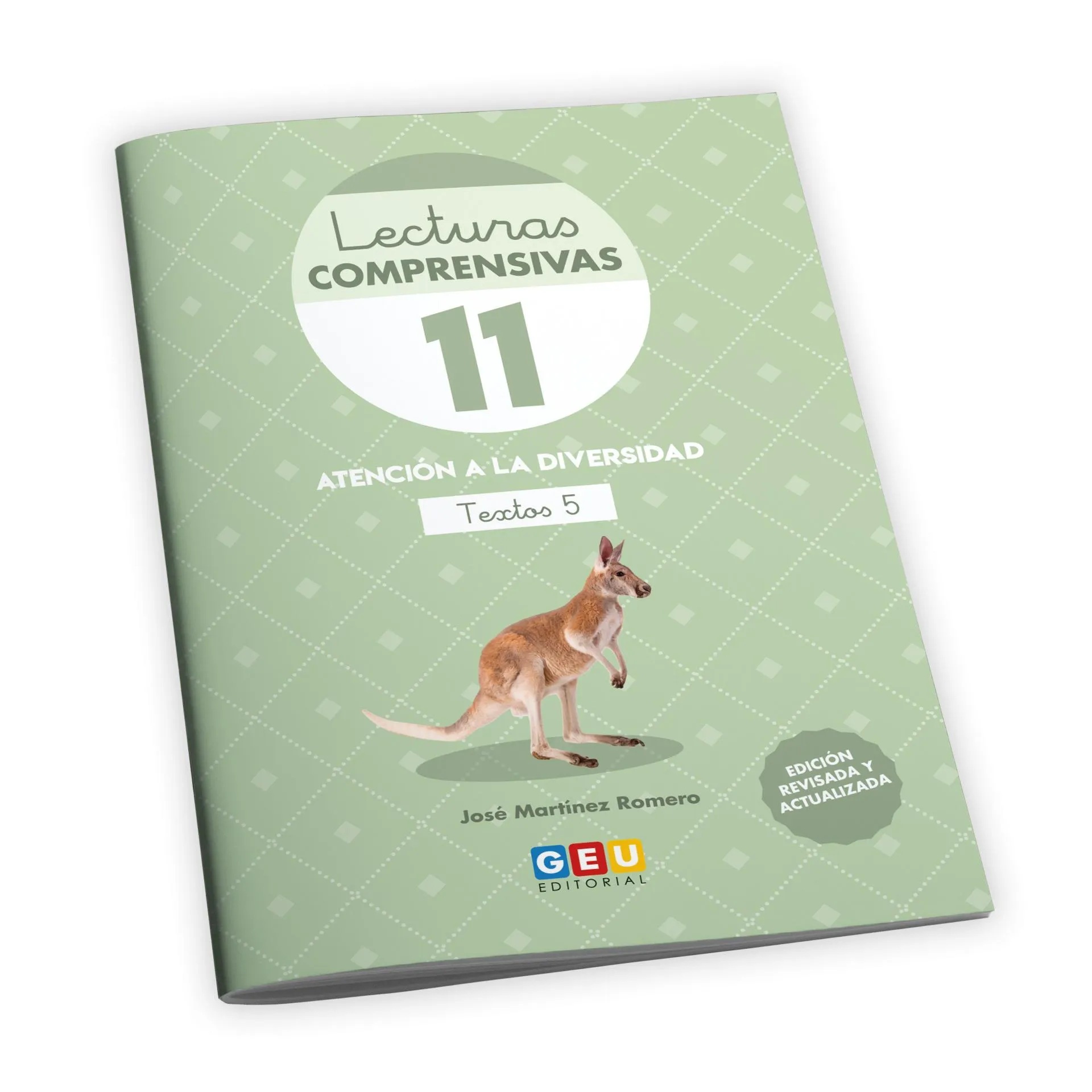 Lecturas comprensivas 11. Cuaderno de refuerzo escolar.  3º de primaria I Ejercicios de comprensión lectora. Ortografía y gramática. Textos descriptivos. Pauta cuadrícula I Editorial GEU.