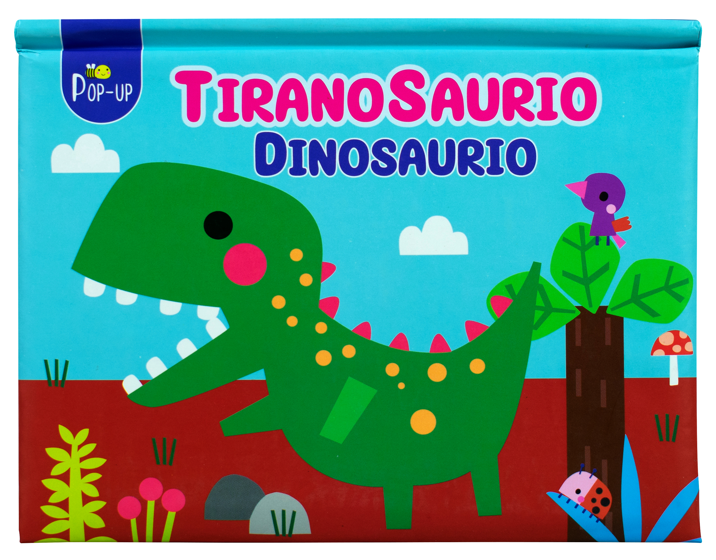 Libro infantil con pop-ups: Dinosaurios: Tiranosauris