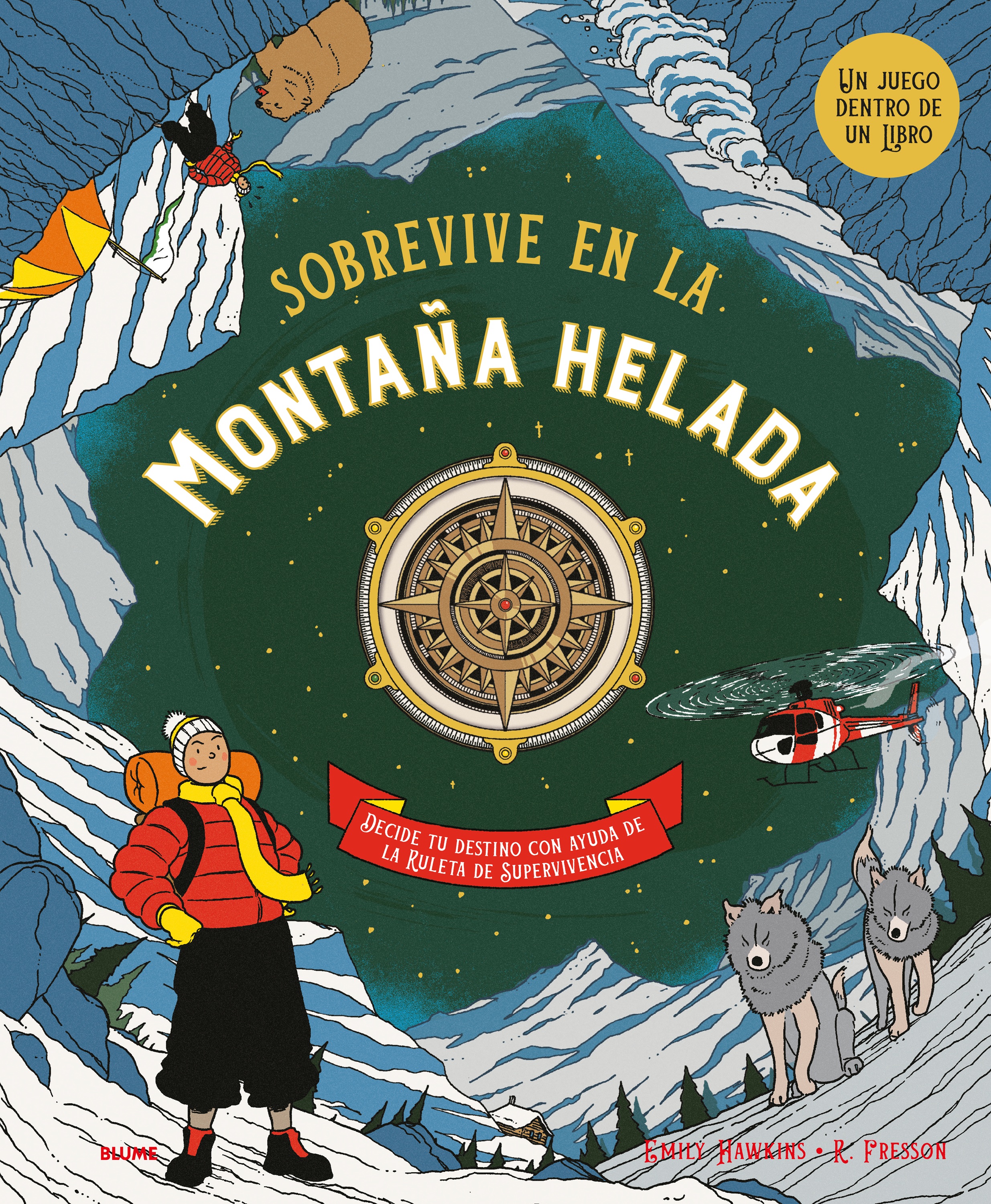 Sobrevive en la montaña helada