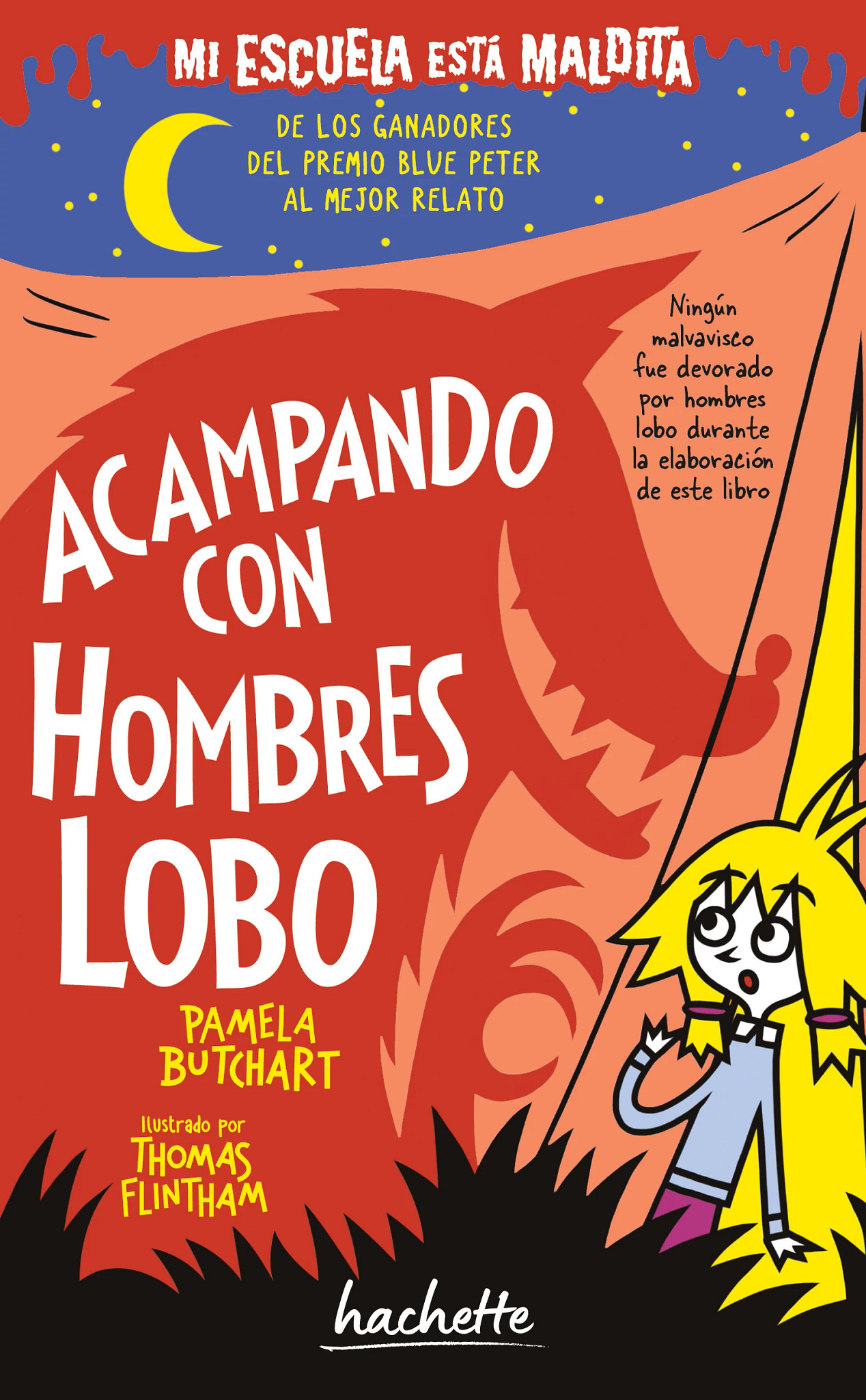 Acampando con hombres lobo (Mi escuela está maldita)