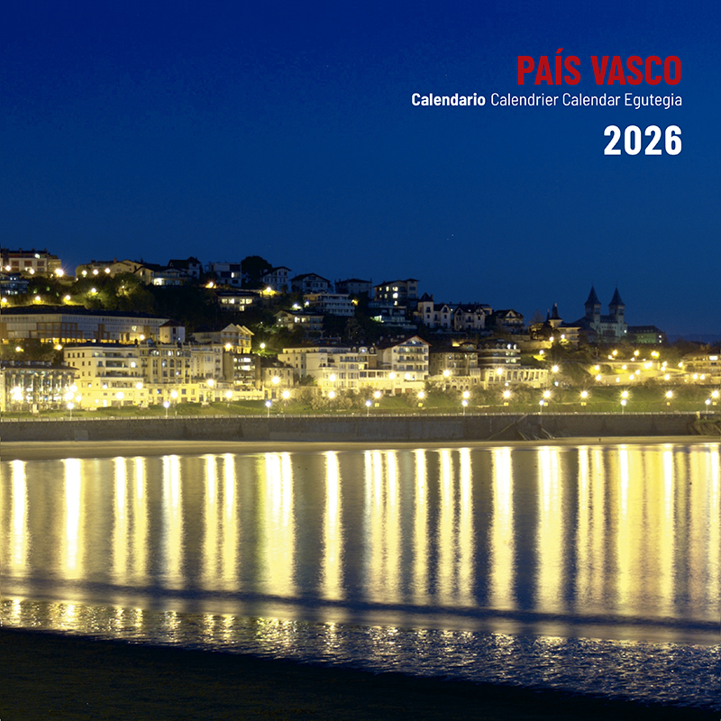 Calendario País Vasco 2026 - Pared