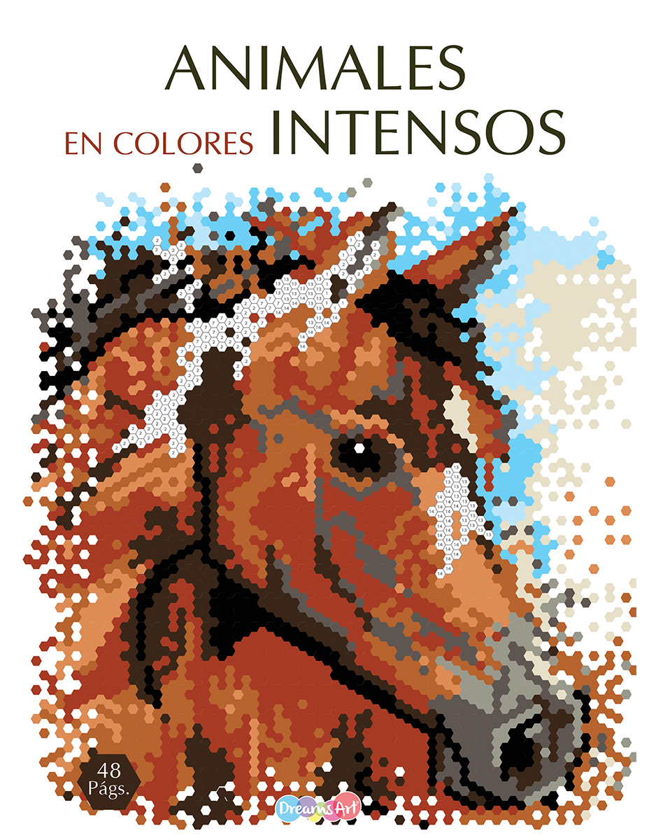 Animales en colores intensos
