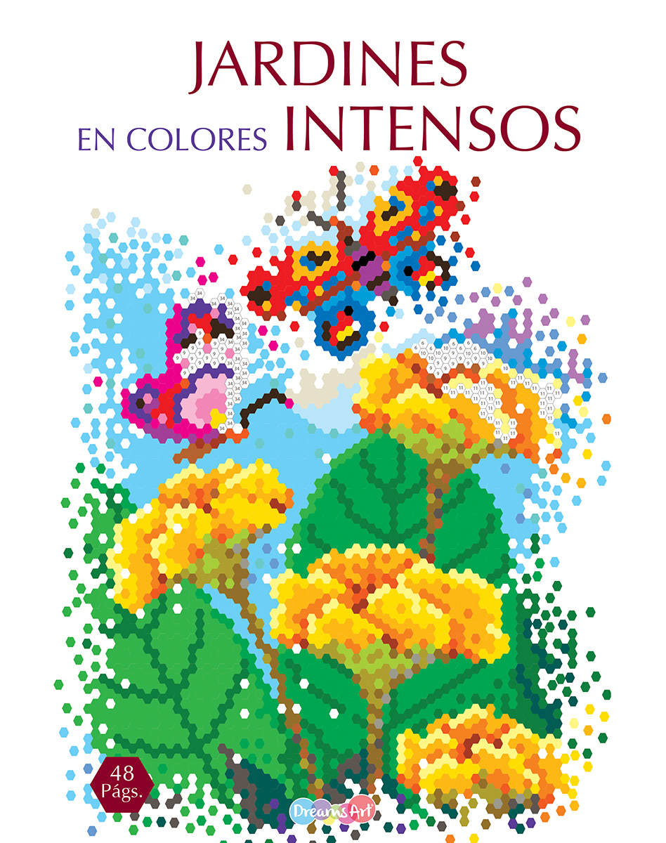 Jardines en colores intensos