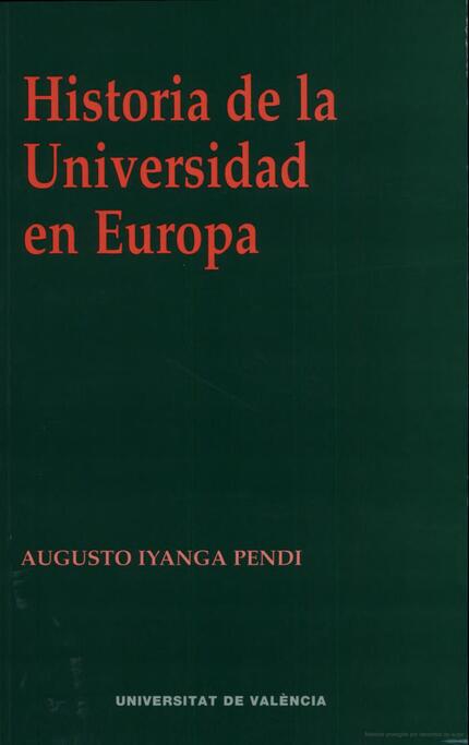 Historia de la Universidad en Europa