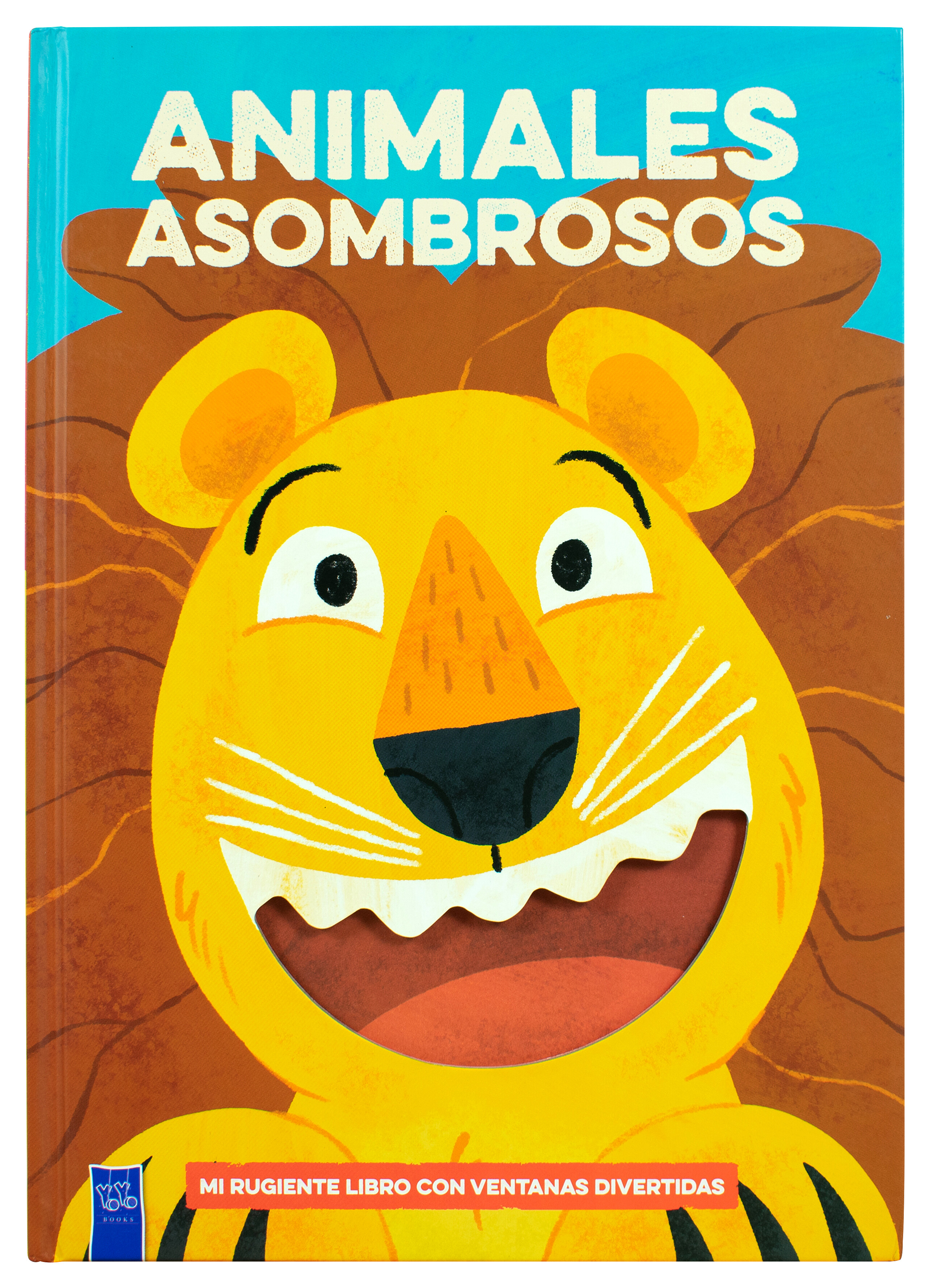 Libro infantil con ventanas divertidas: Animales asombrosos
