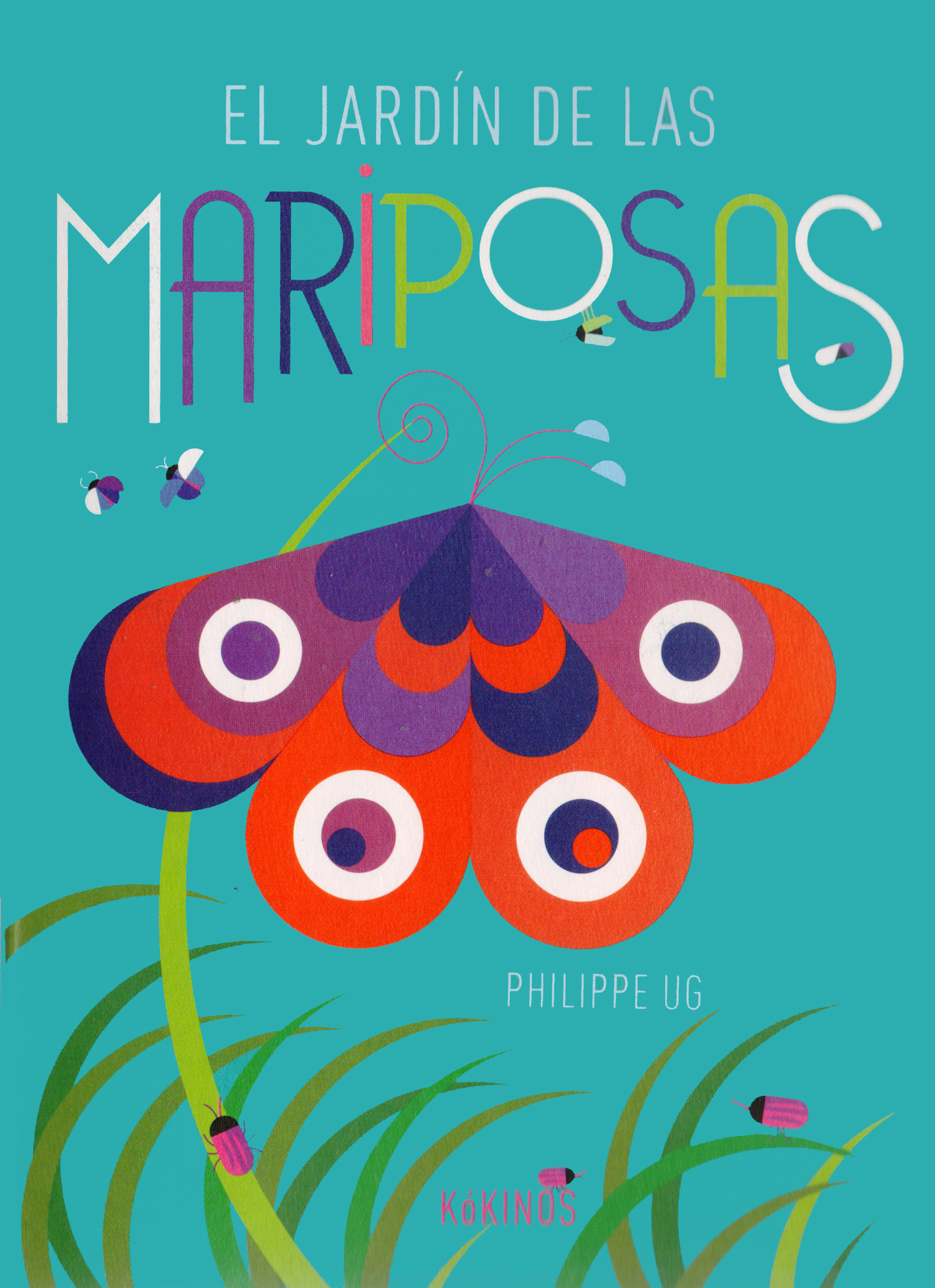 El jardín de las mariposas (libro desplegable)