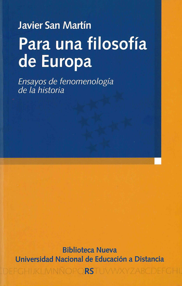 Para una filosofía de Europa