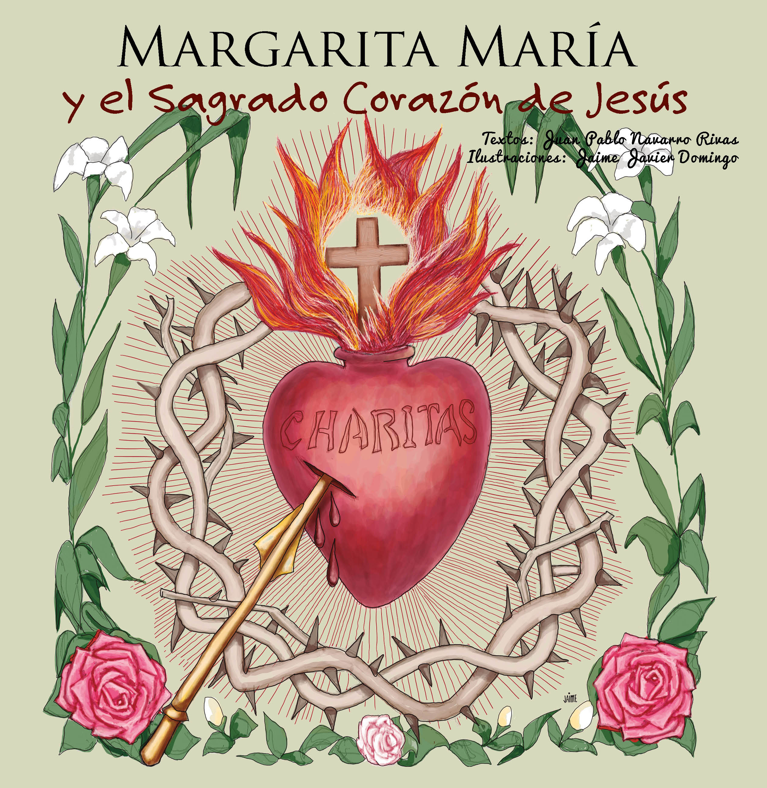 Margarita María y el Sagrado Corazón de Jesús