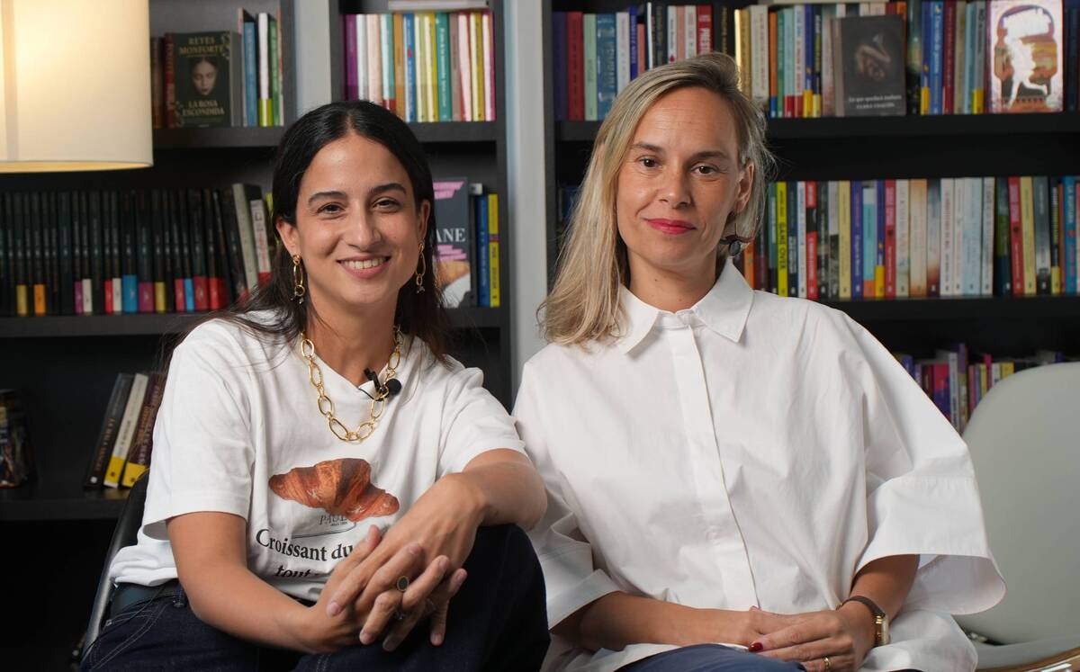 Cristina Oñoro y Ana Jarén (Foto: Librotea)
