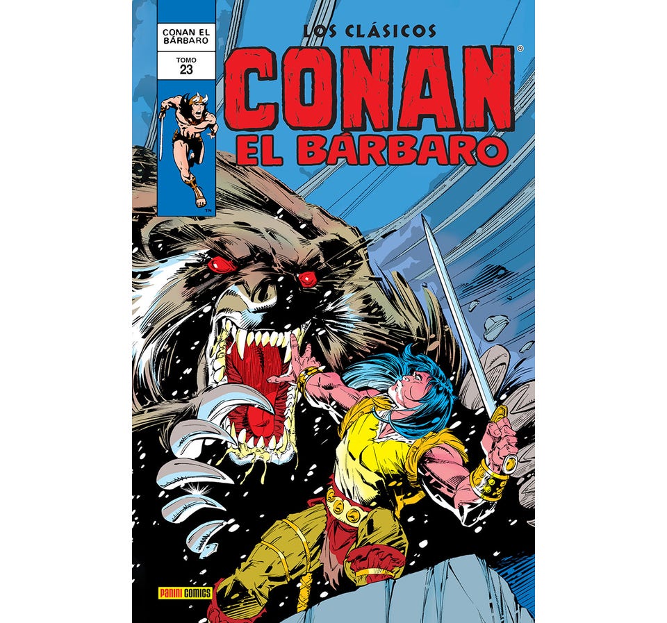 Los Clásicos de Conan El Bárbaro Vol.23
