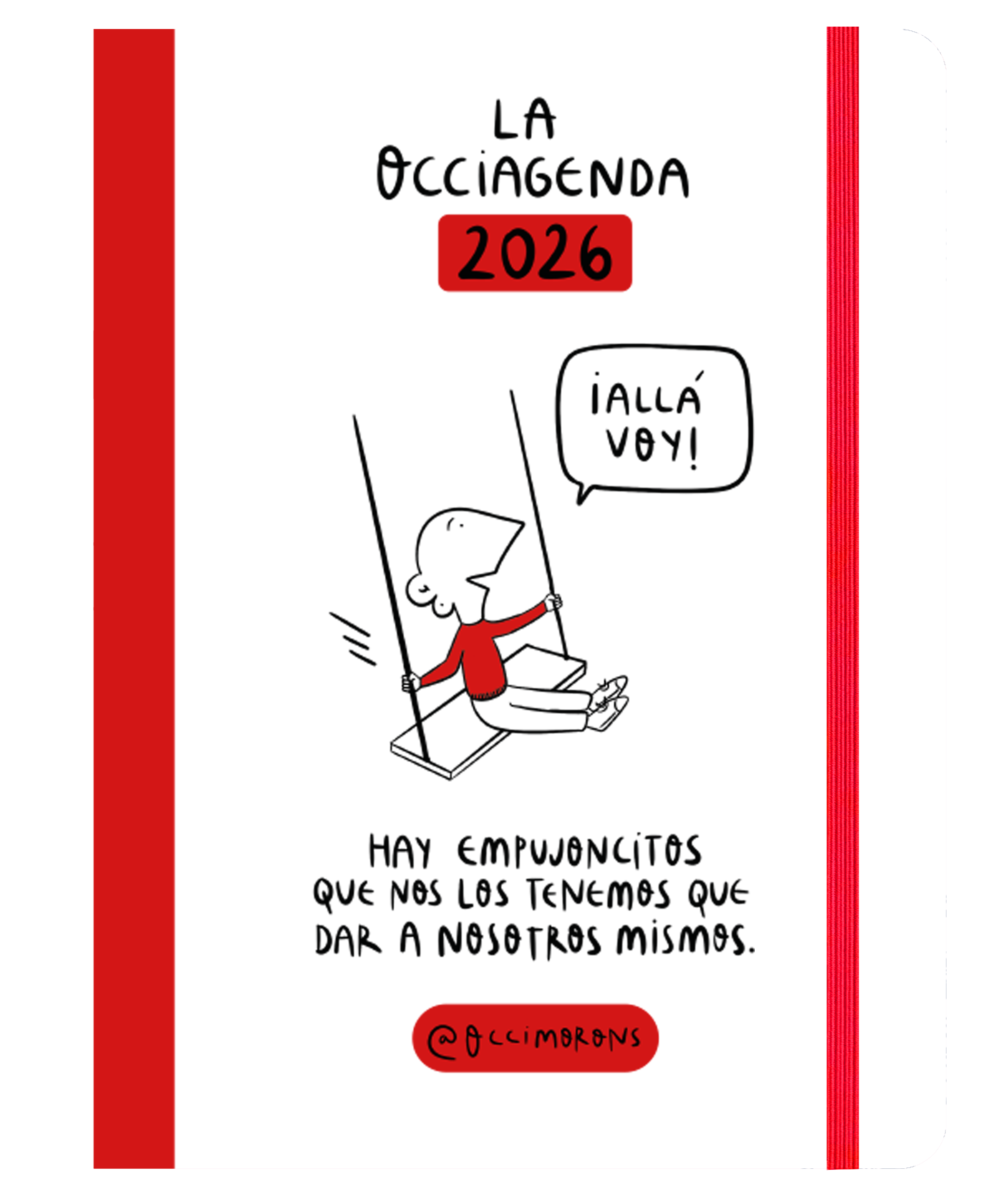 Agenda anual semanal 2026 Occímorons