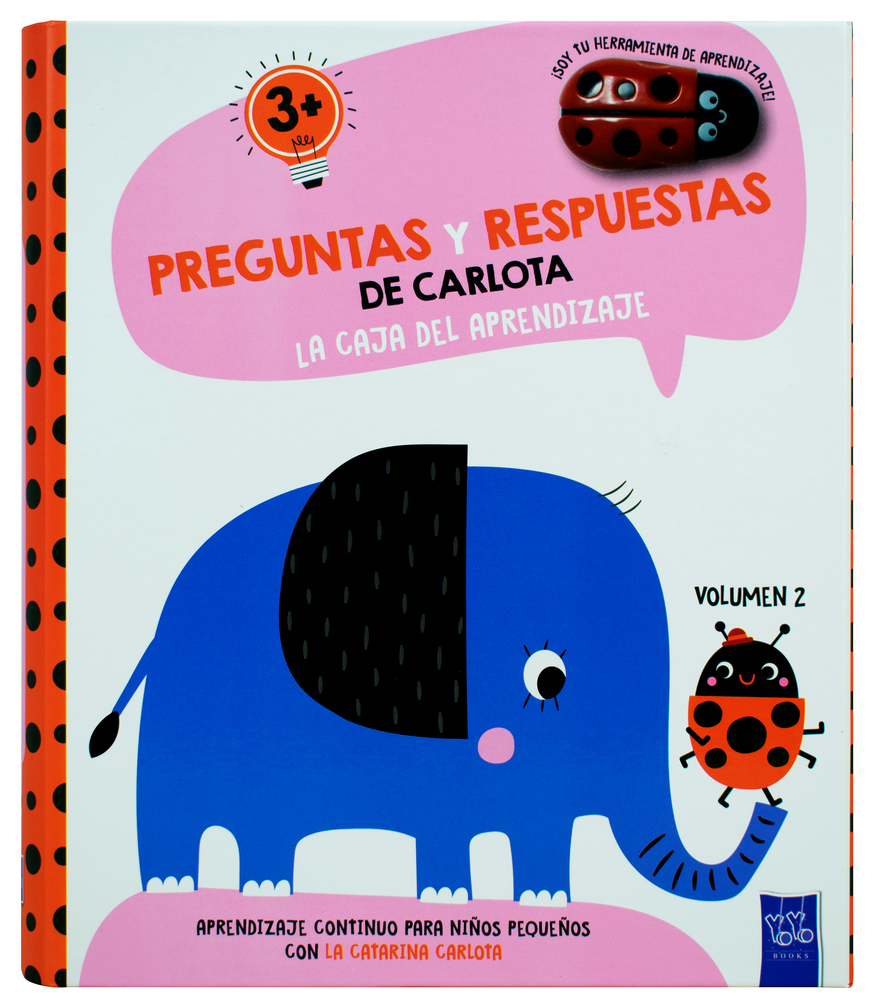 Libro infantil (3+): Preguntas y respuestas de Carlota: Elefante
