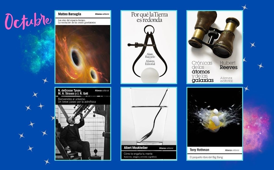 Divulgación científica: novedades irresistibles. Imagen: Librotea