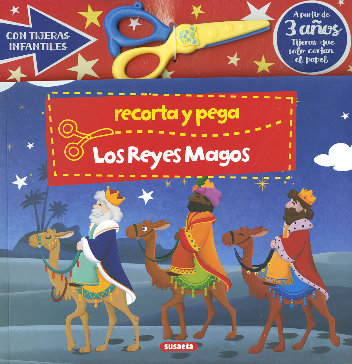 Recorta y pega Los Reyes Magos