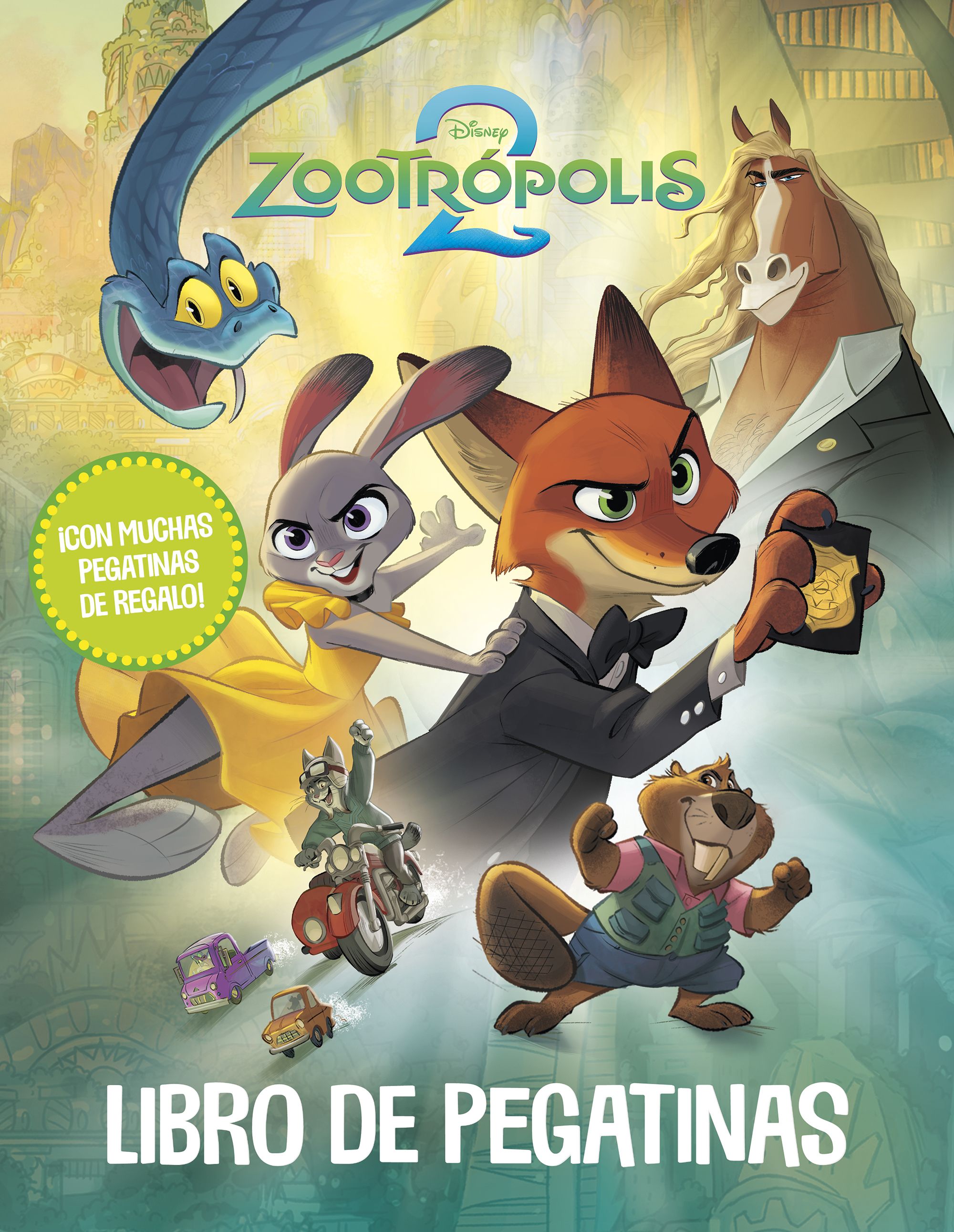 Zootrópolis 2. Libro de pegatinas