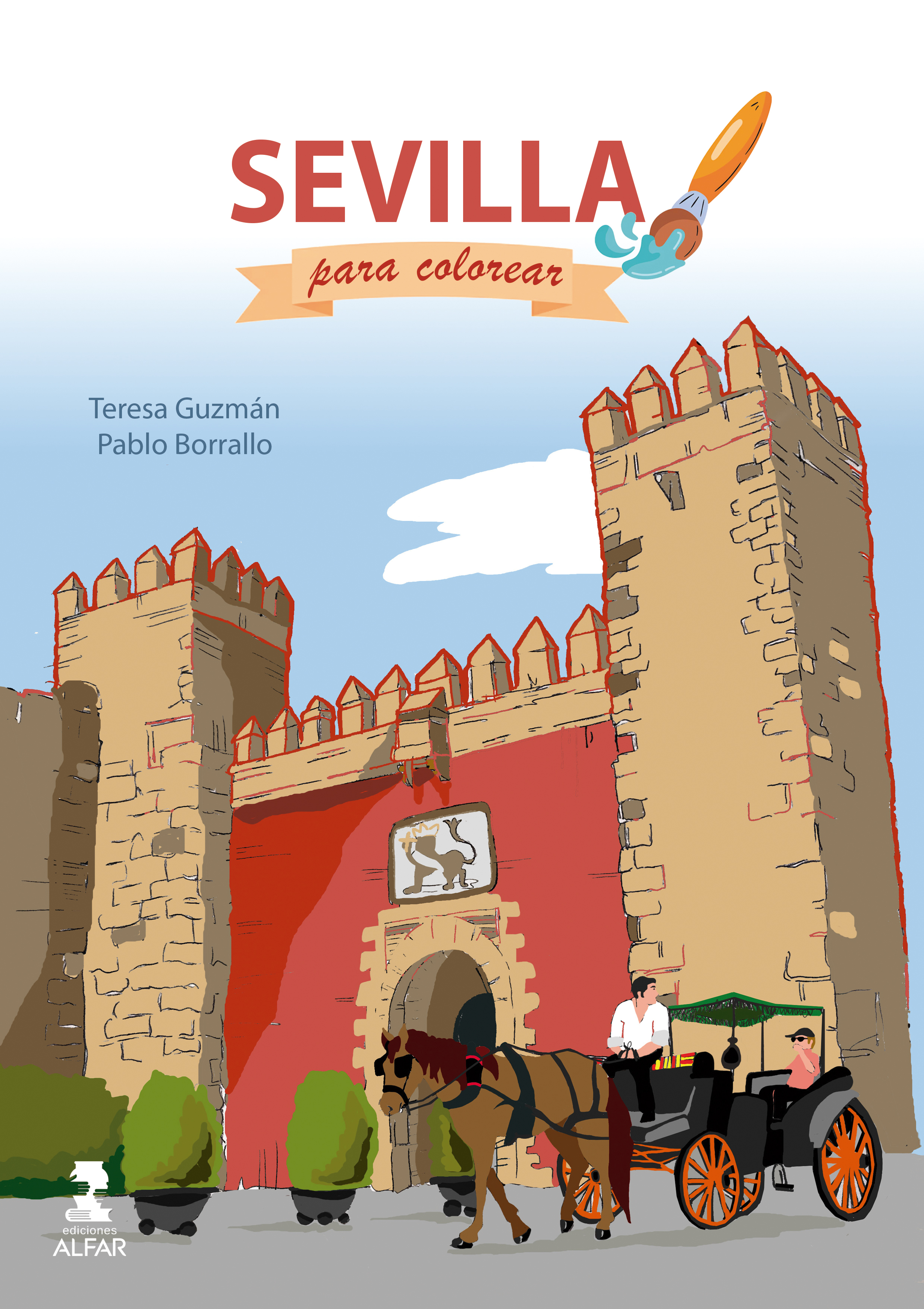 Sevilla para colorear