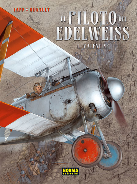 El piloto del Edelweiss 1 - Valentine