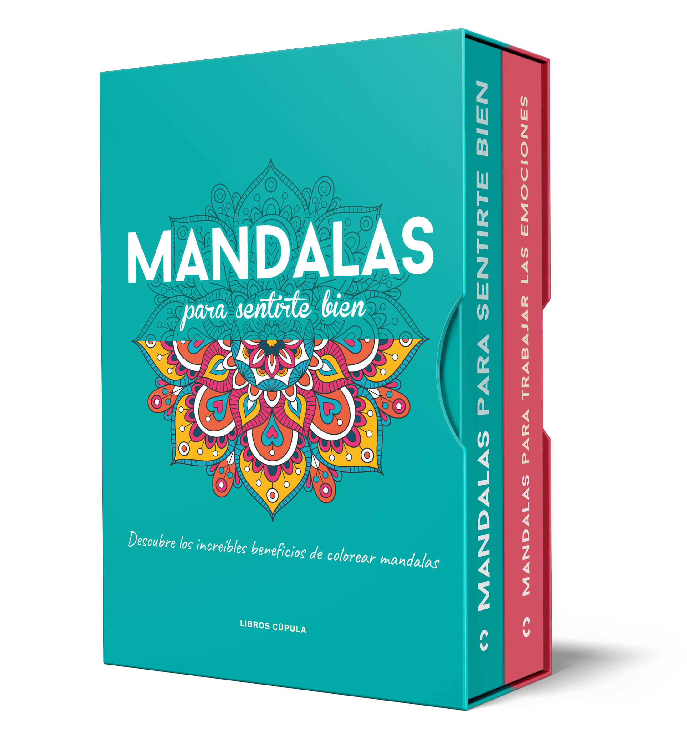 Estuche  Mandalas para sentirte bien + Mandalas para trabajar tus emociones