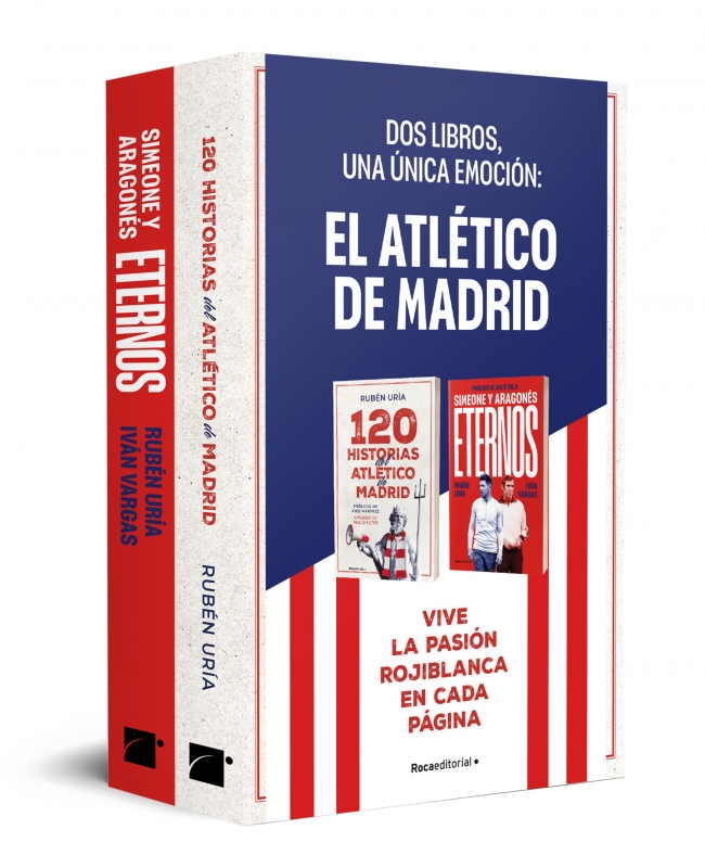 El Atlético de Madrid (pack con: 120 historias del Atlético de Madrid | Eternos: Simeone y Aragonés)