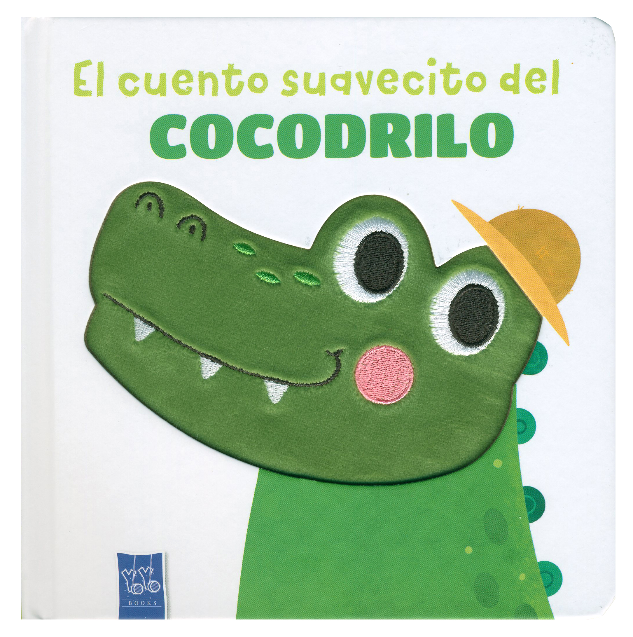 Libro infantil con textura: El cuento suavecito del cocodrilo