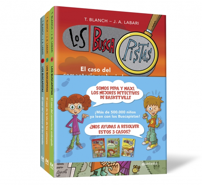 Los BuscaPistas 4, 5 y 6 - Pack Los BuscaPistas