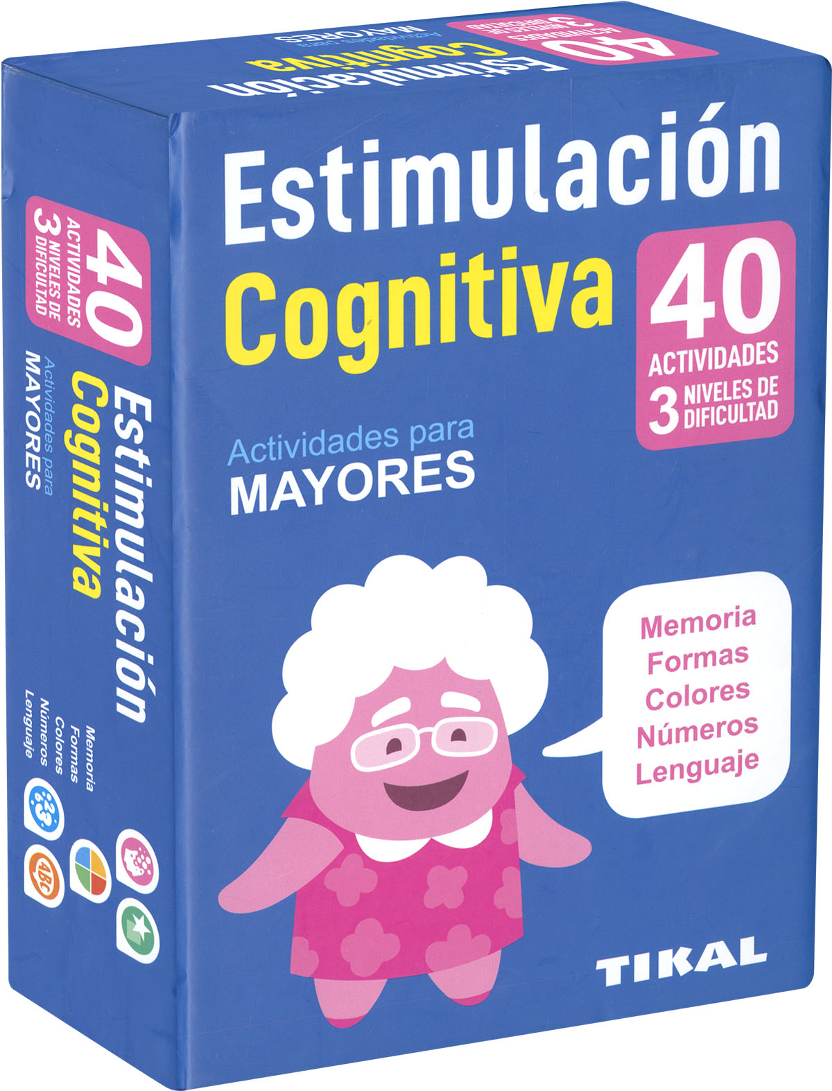 Estimulación cognitiva. Actividades para mayores