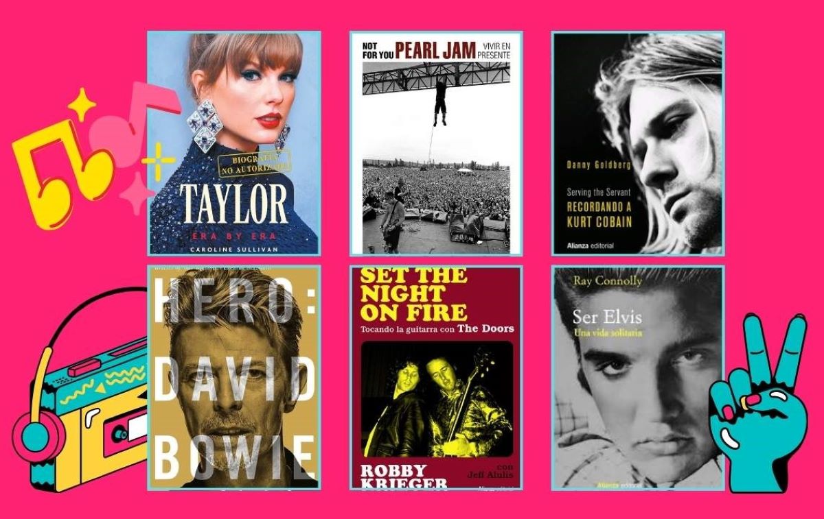 Libros de música que todo fan debería leer. Imagen: Librotea