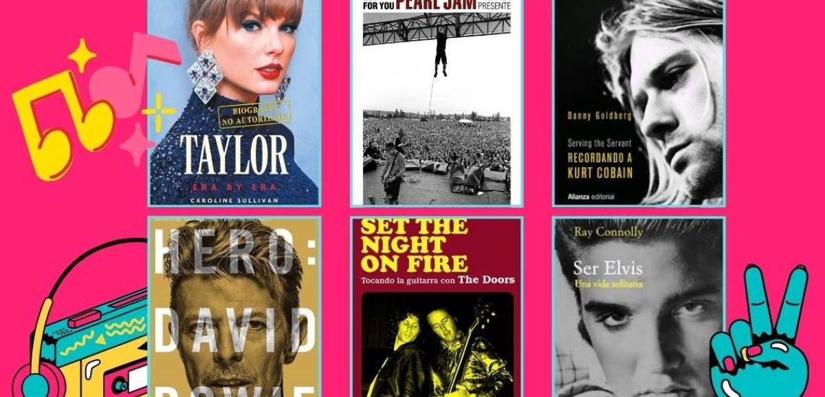Libros de música que todo fan debería leer. Imagen: Librotea