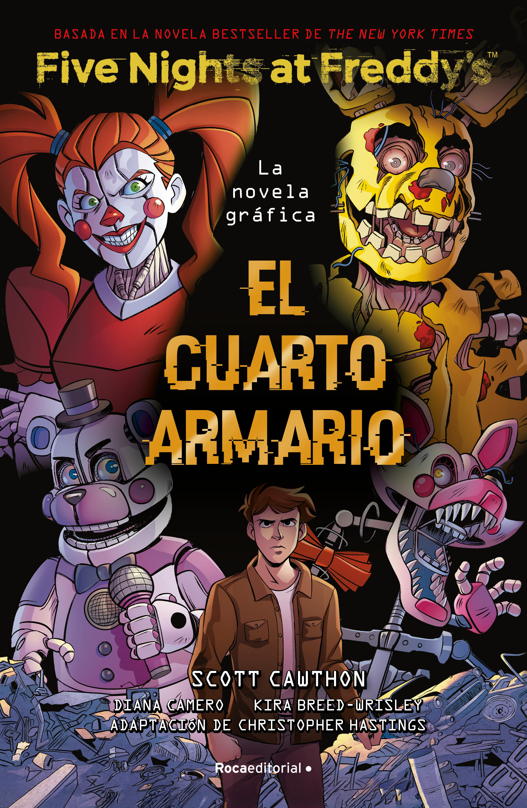Five Nights At Freddy's. La novela gráfica 3 - El cuarto armario