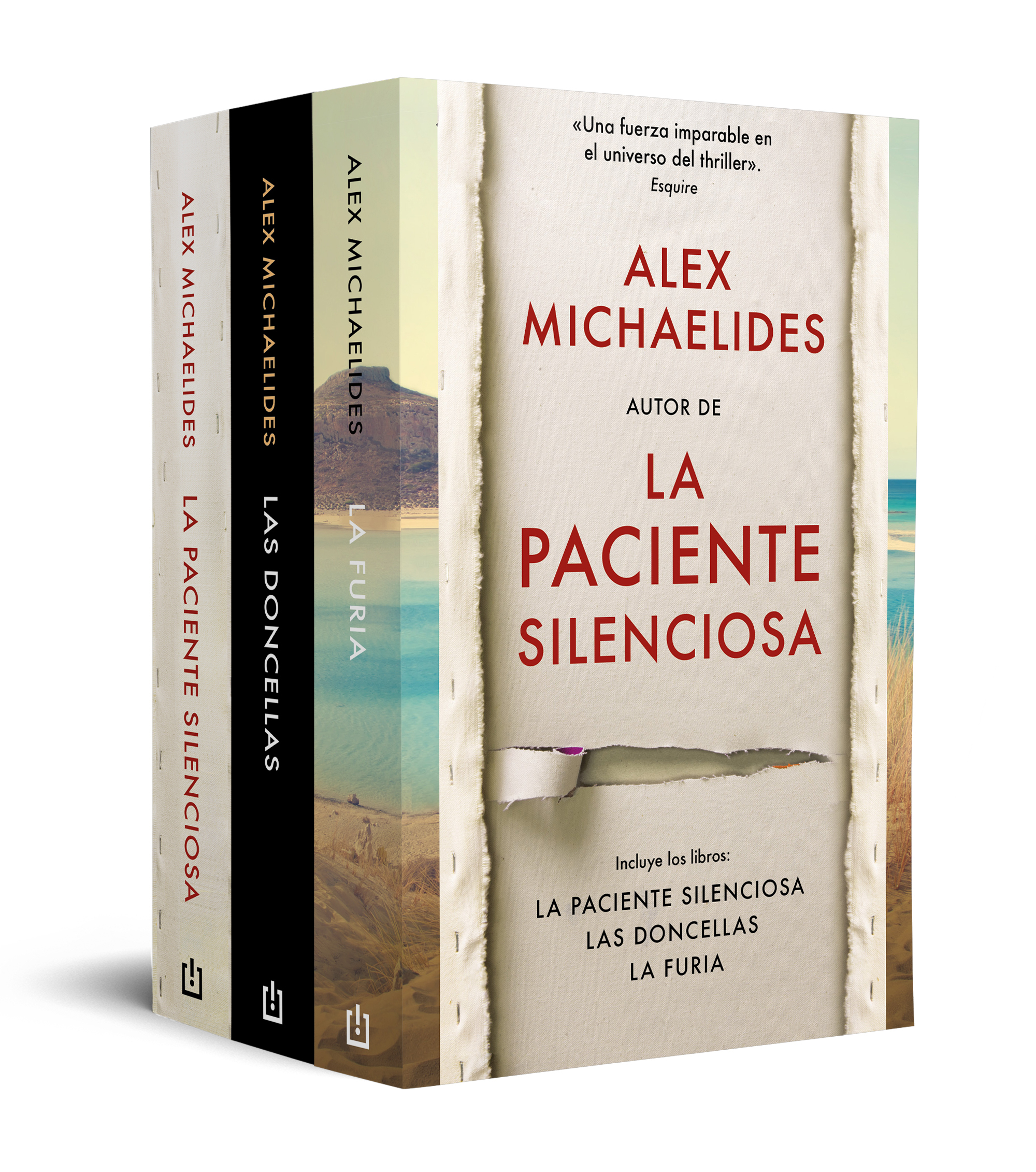 Pack Alex Michaelides (contiene: La paciente silenciosa | La furia | Las Doncellas)
